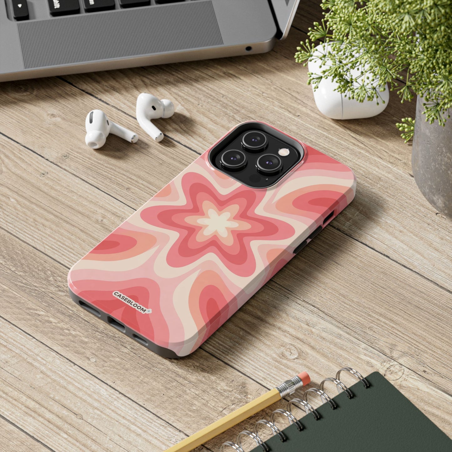 Coral Starburst - iPhone Case
