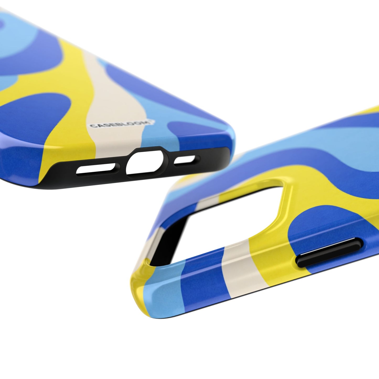 Cobalt Blue Lemon - iPhone Case