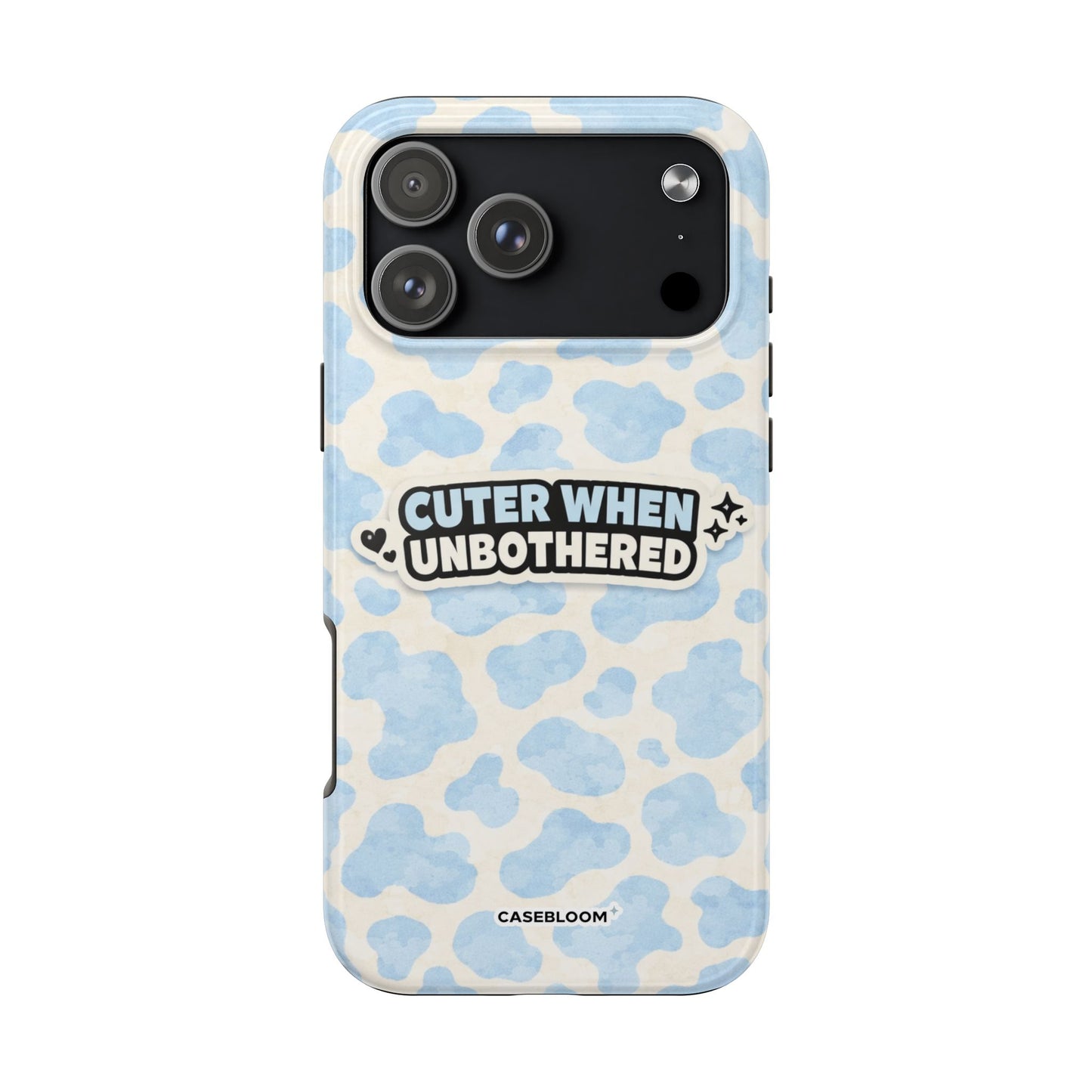 Unbothered Cutie - iPhone Case