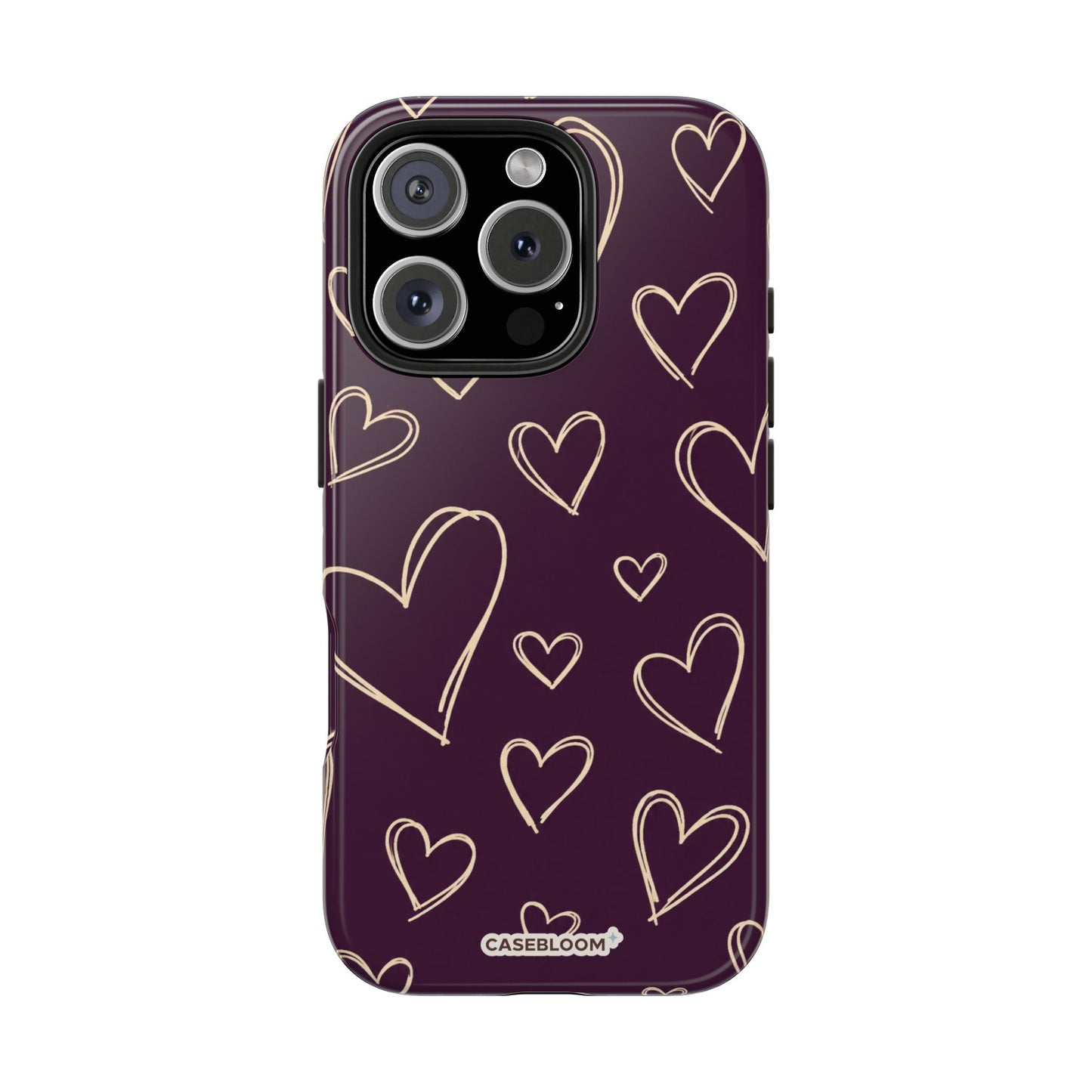 Velvet Hearts - iPhone Case
