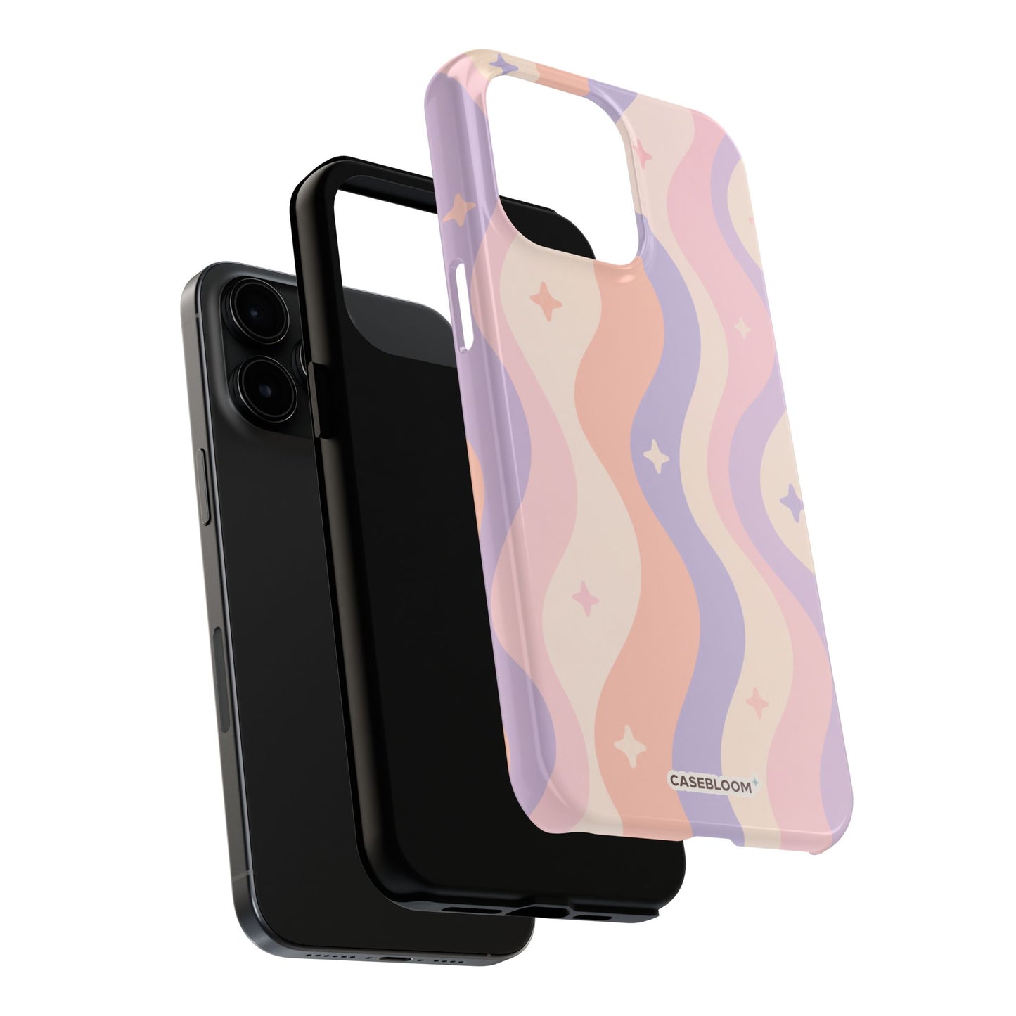 Pastel Stars Flow - iPhone Case