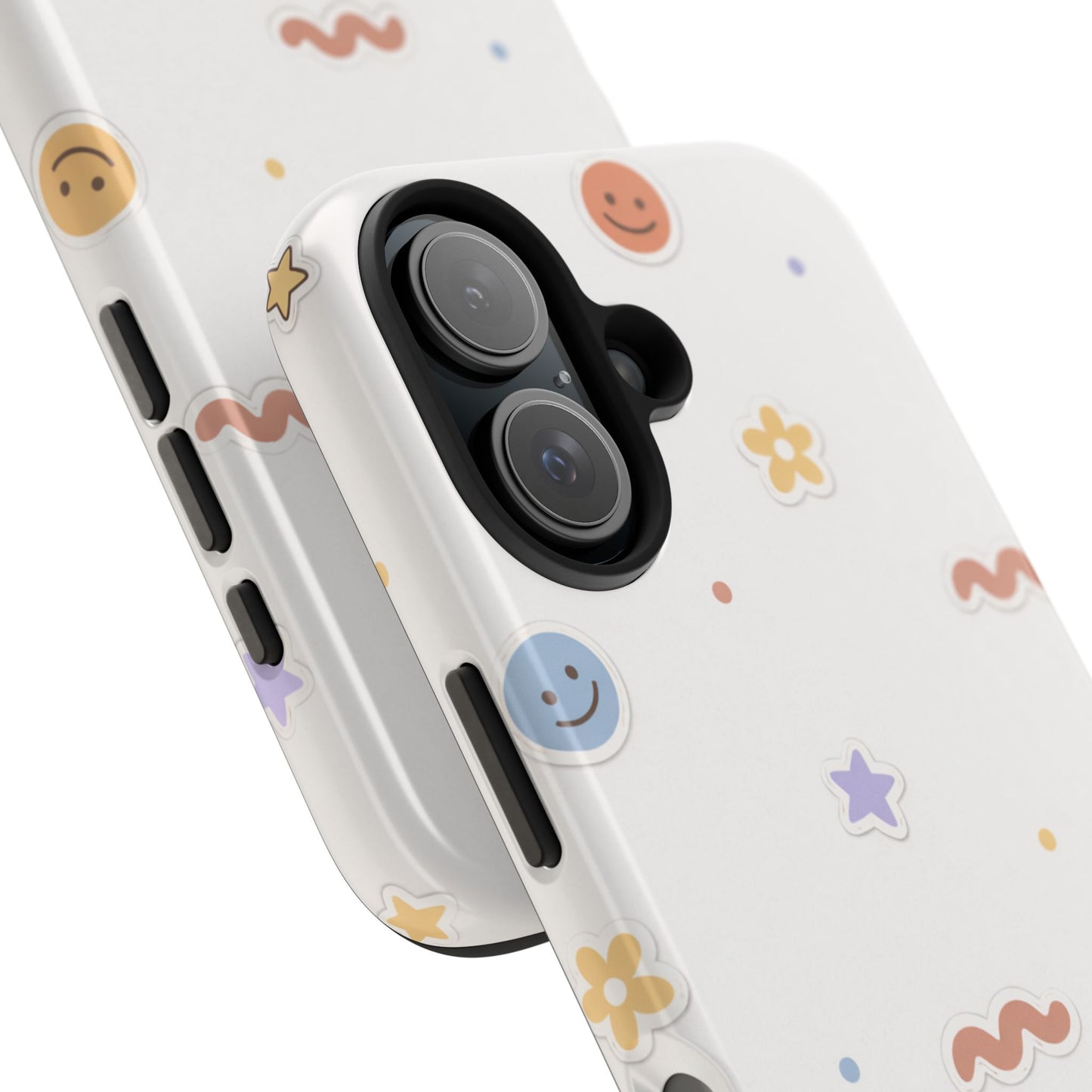 Pastel Sticker Smile - iPhone Case