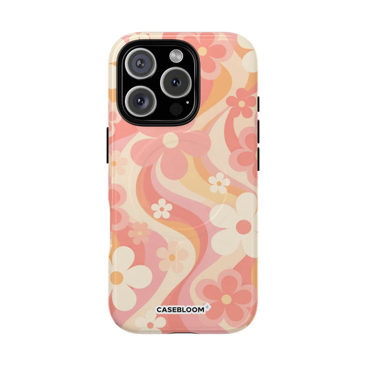 Peachy Bloom - iPhone Case