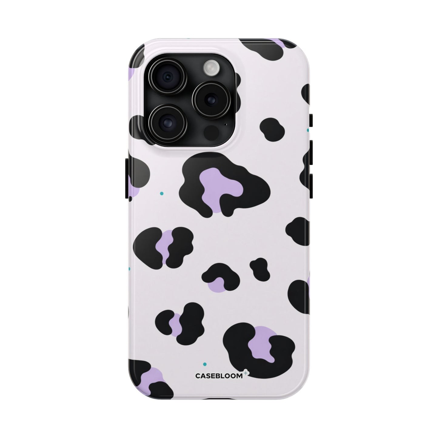 Lilac Leopard - iPhone Case