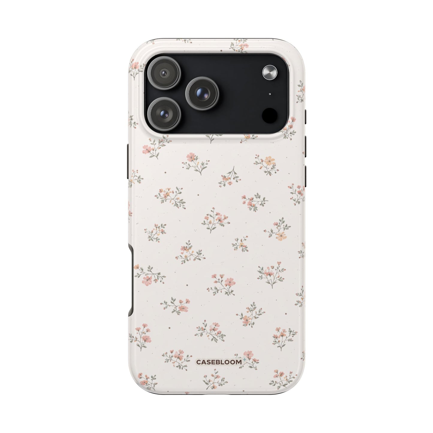 Mini Floral Ivory - iPhone Case