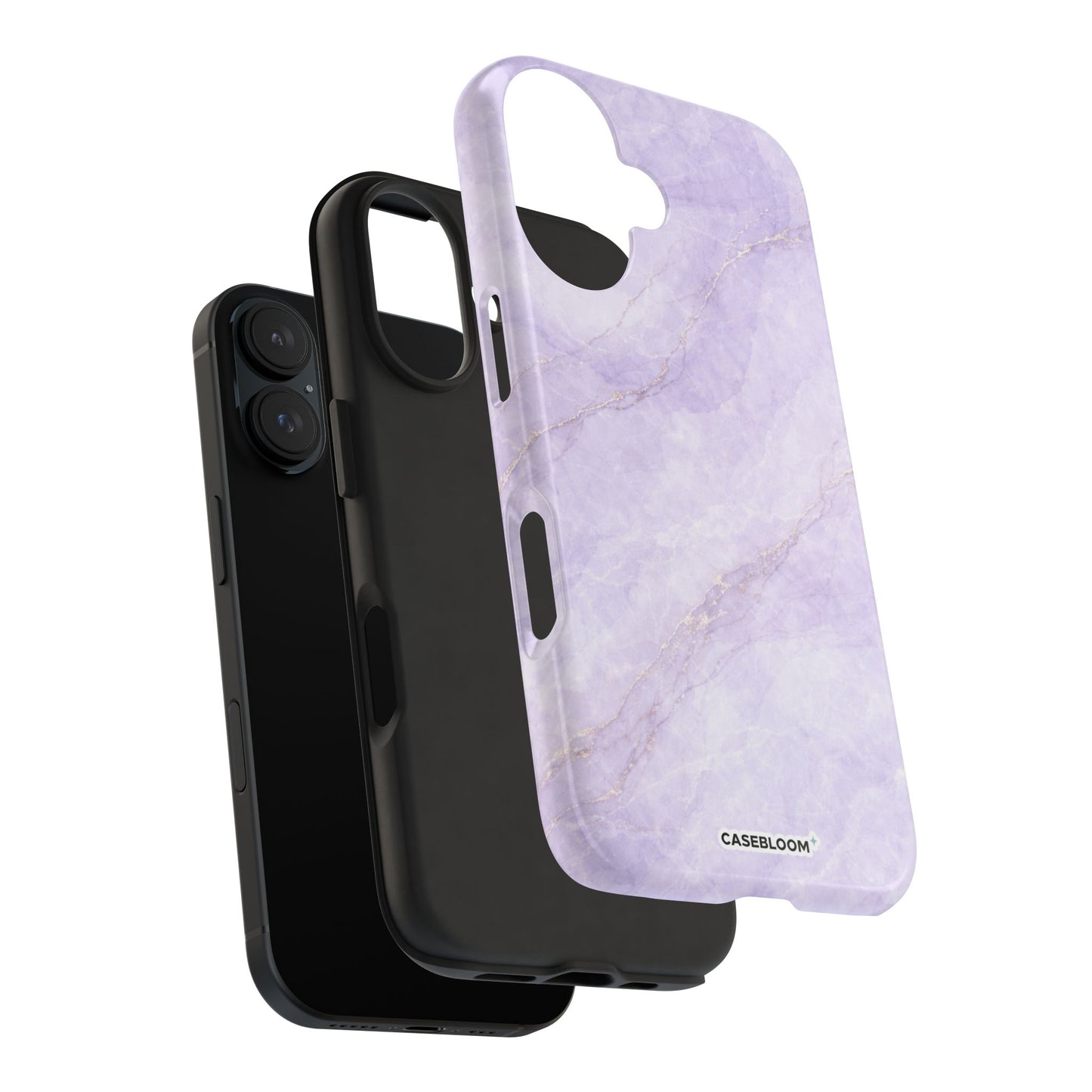 Marble Lilac - iPhone Case