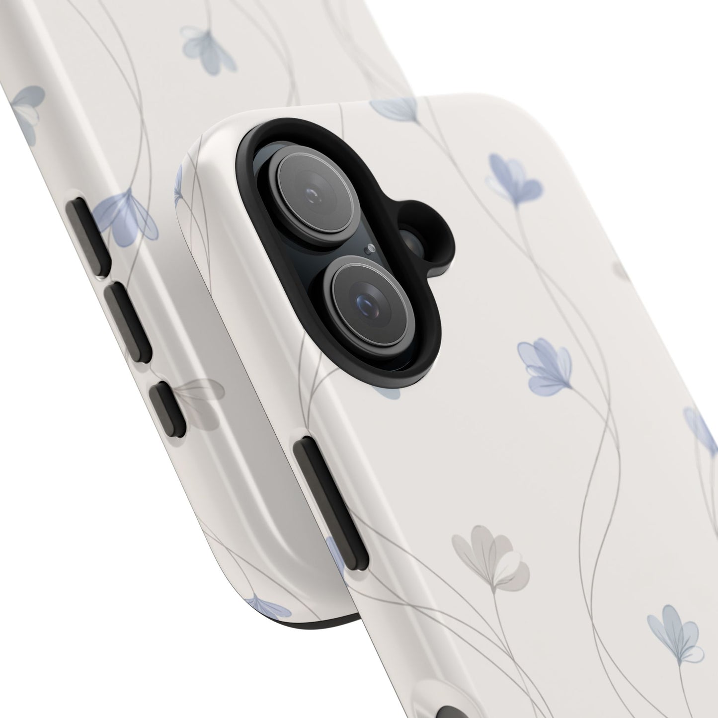 Blue Petal Vine - iPhone Case