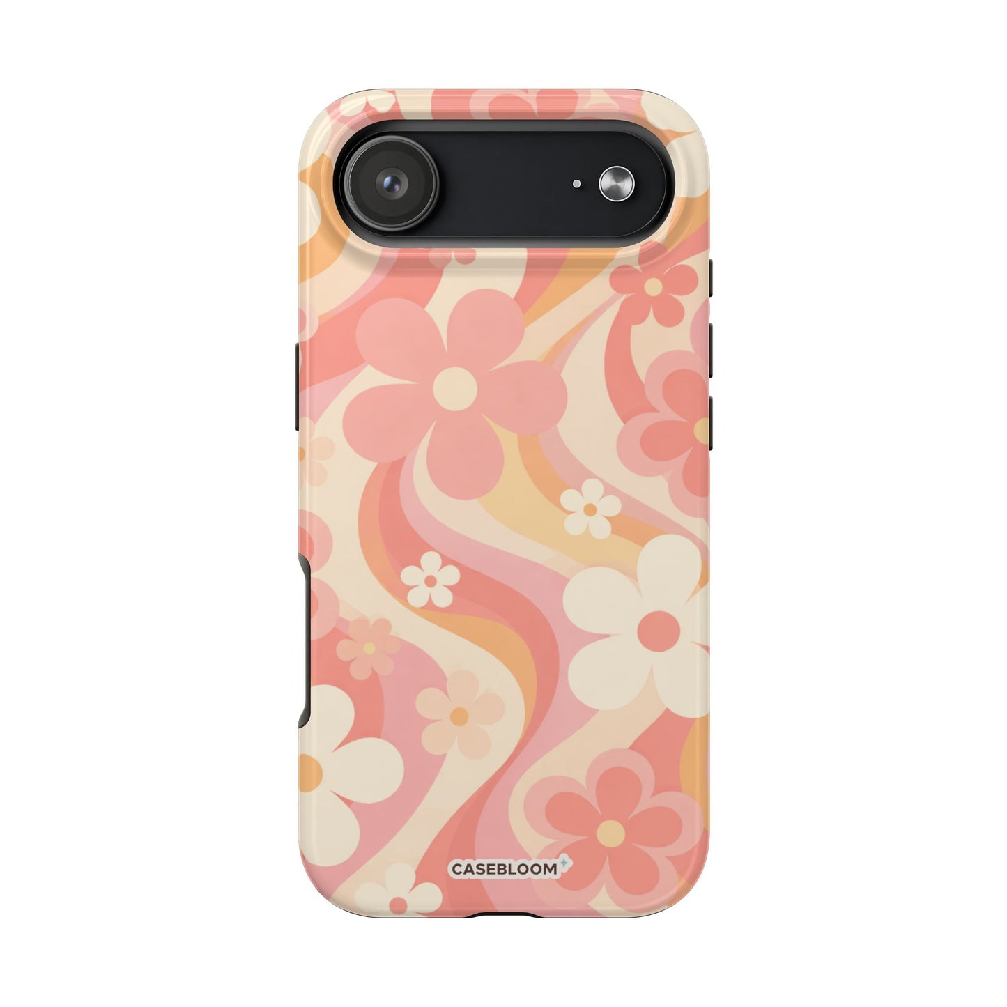 Peachy Bloom - iPhone Case