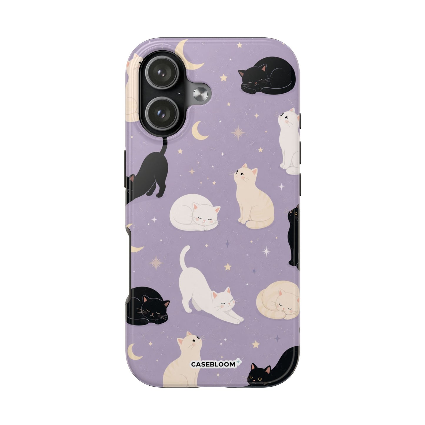 Moonlit Cats - iPhone Case