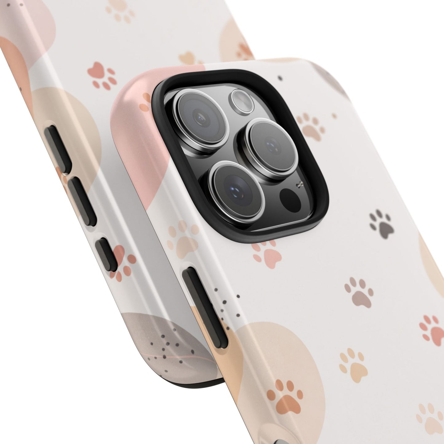 Blush Paw Scatter - iPhone Essentials Case