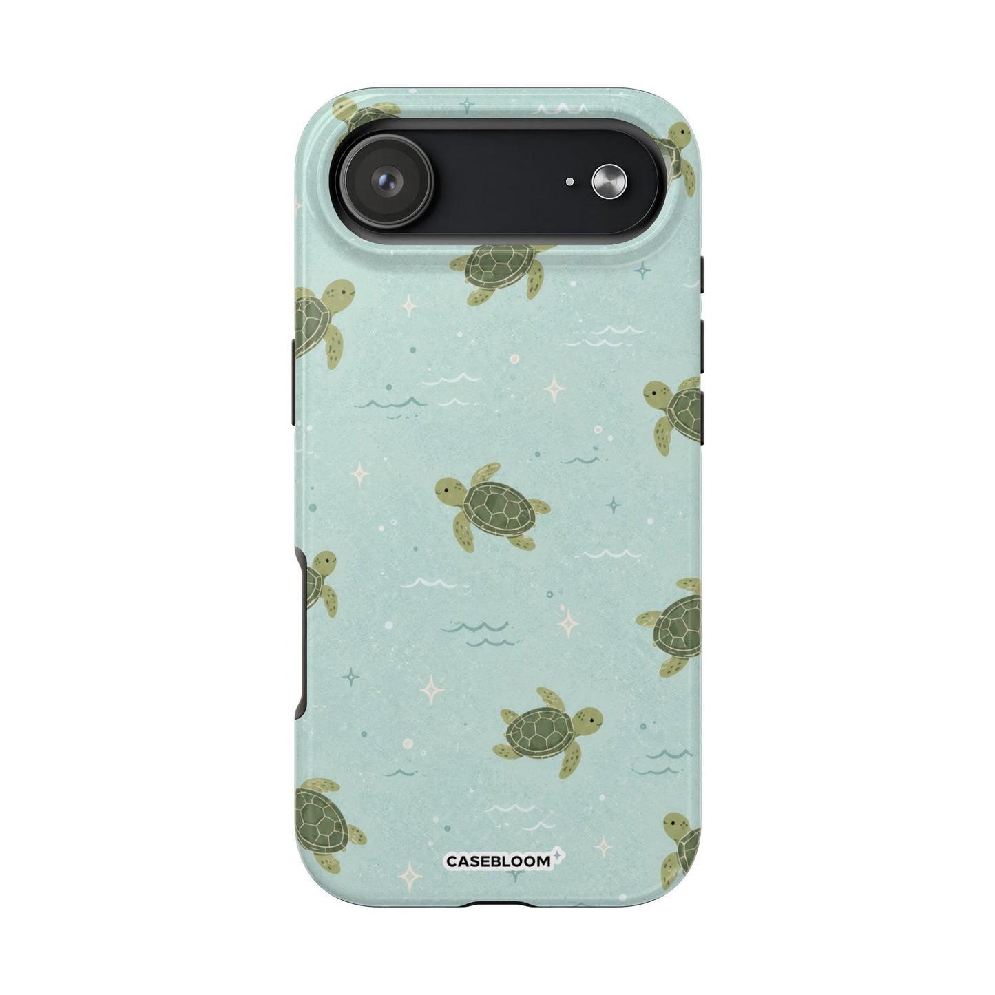 Mint Turtle Tide - iPhone Case