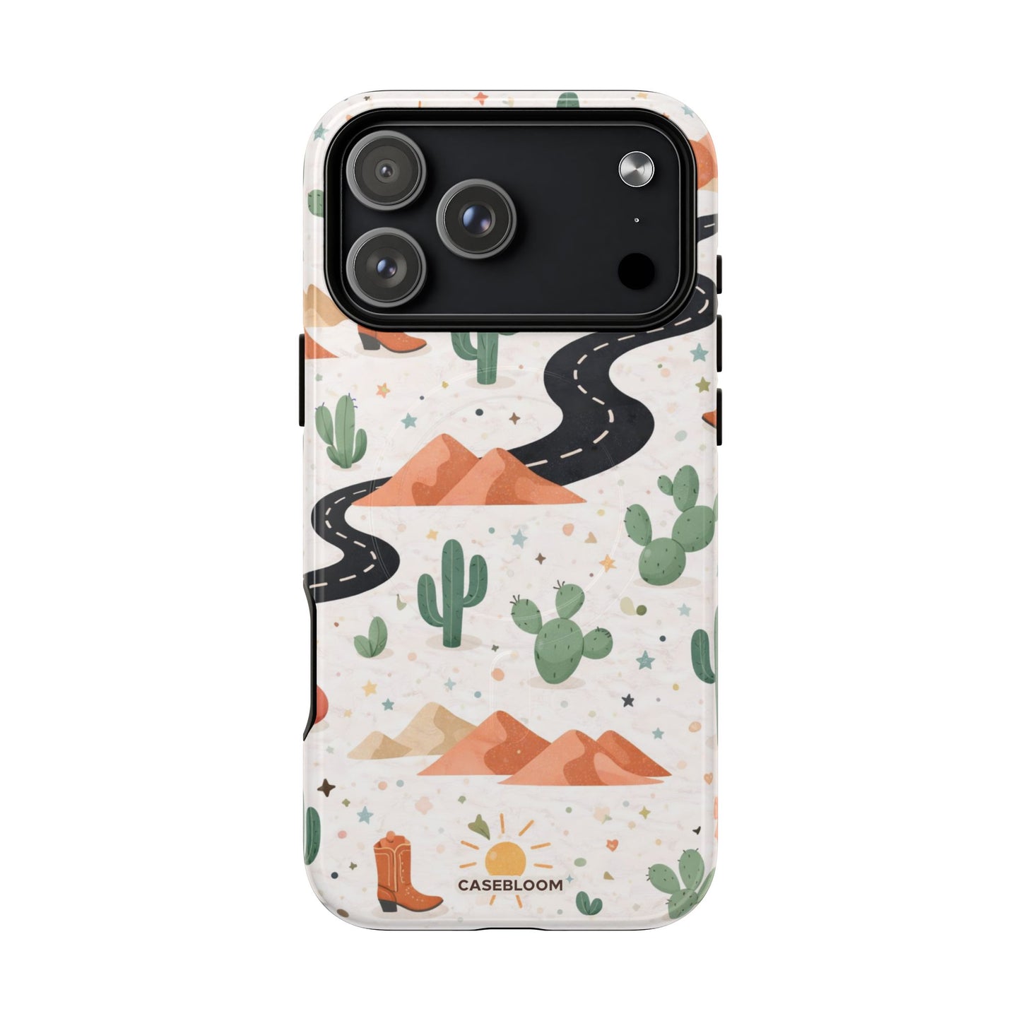 Desert Drift Road - iPhone Case
