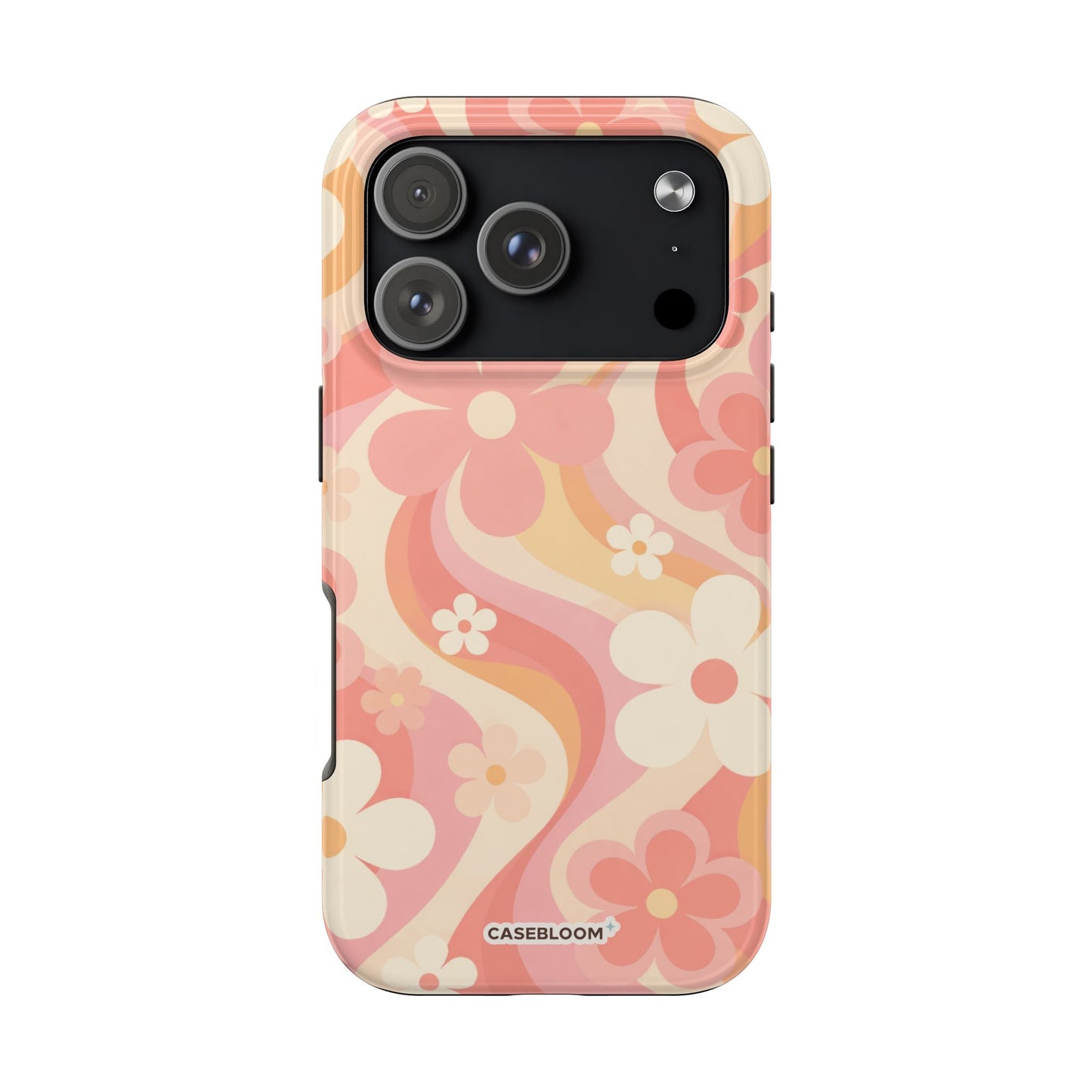 Peachy Bloom - iPhone Case