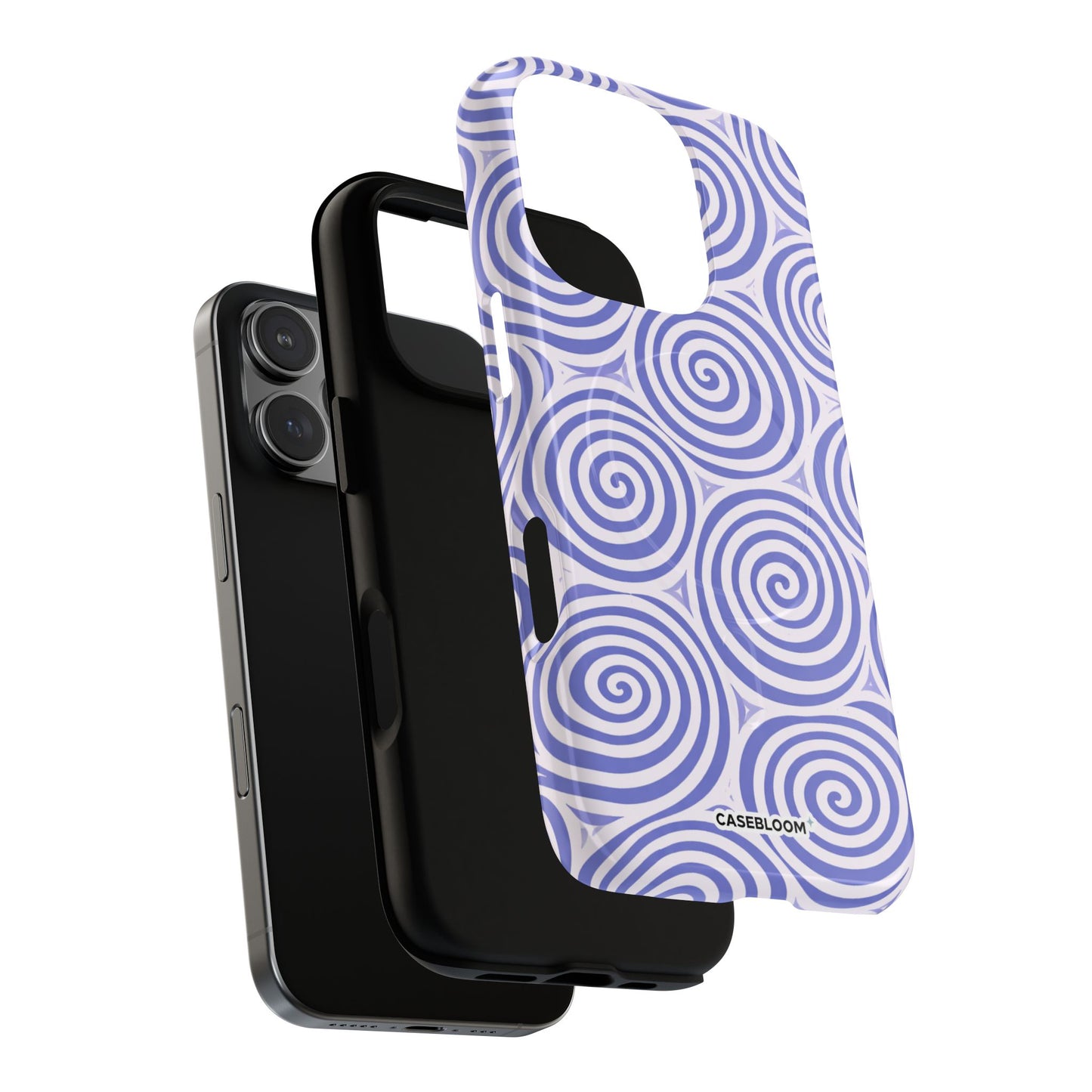 Lavender Spiral - iPhone Case