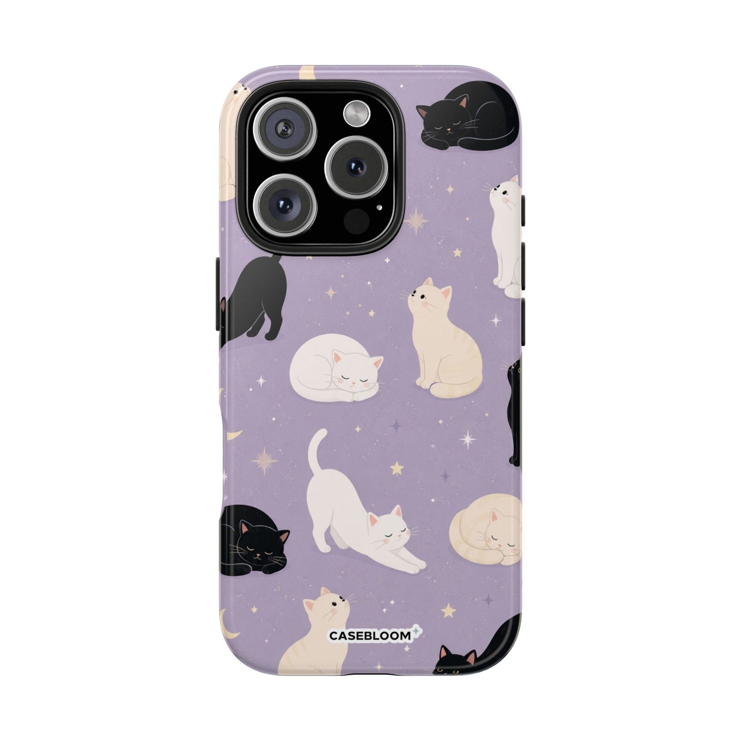 Moonlit Cats - iPhone Case