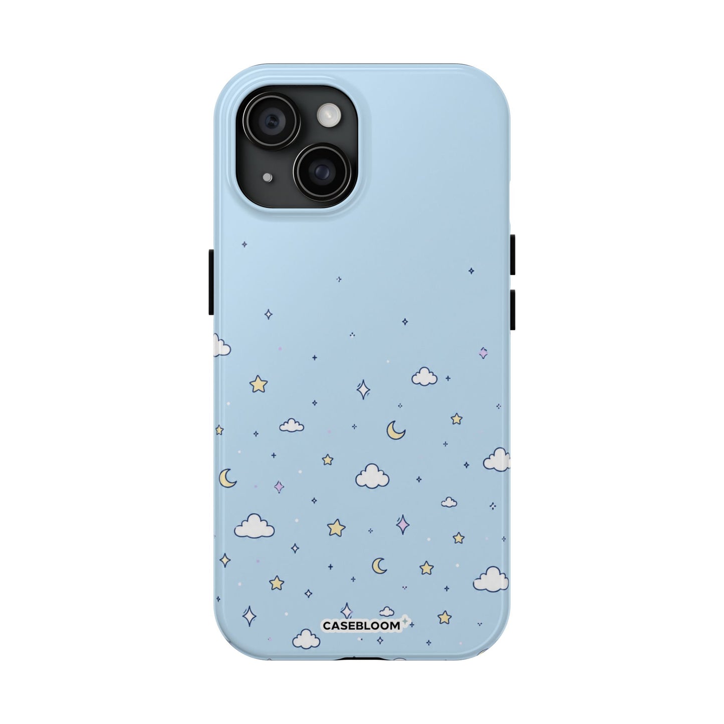 Celeste Moon Clouds - iPhone Case