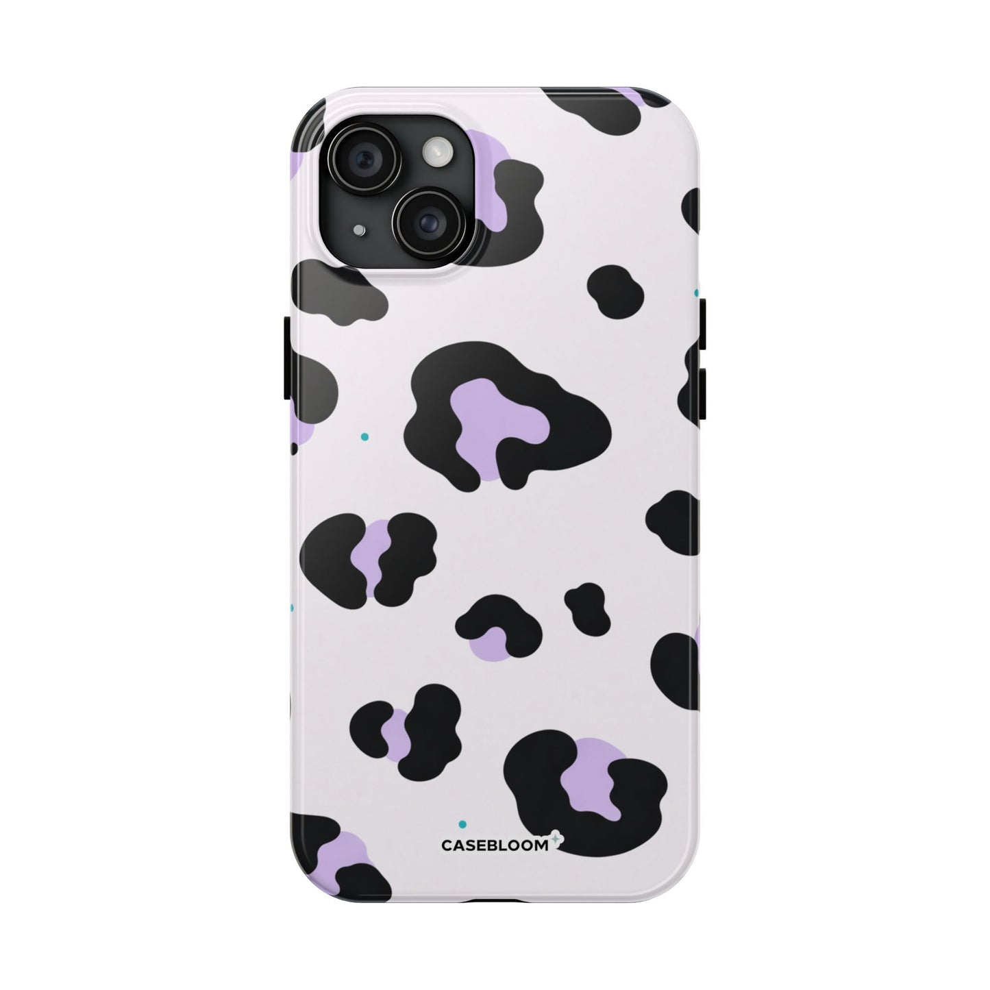 Lilac Leopard - iPhone Case