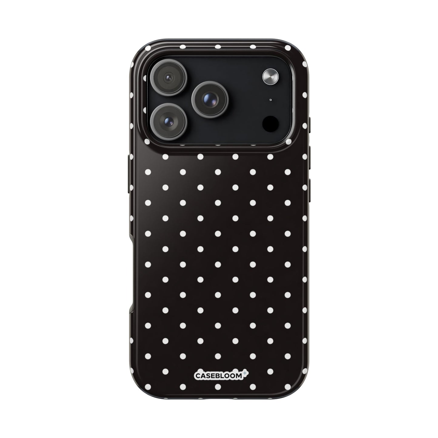 Dark Mini Dot - iPhone Case