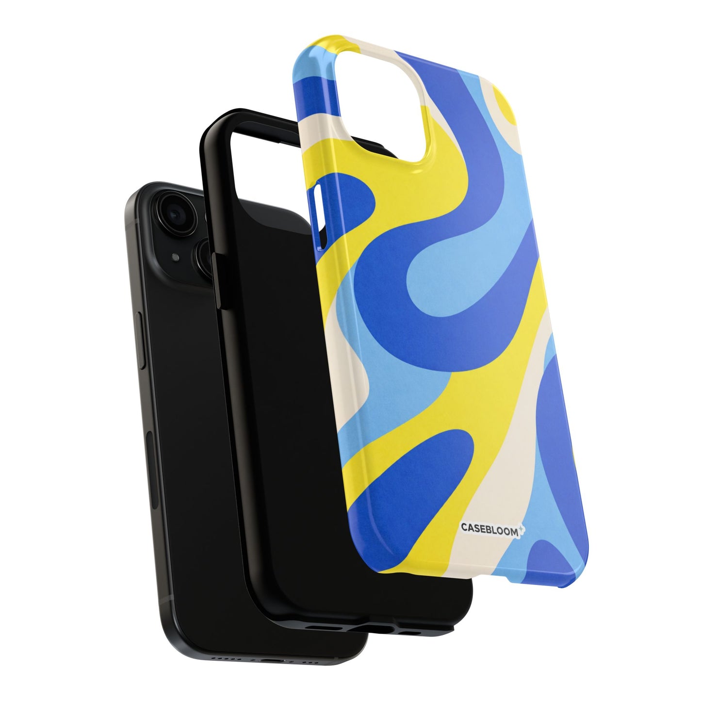 Cobalt Blue Lemon - iPhone Case