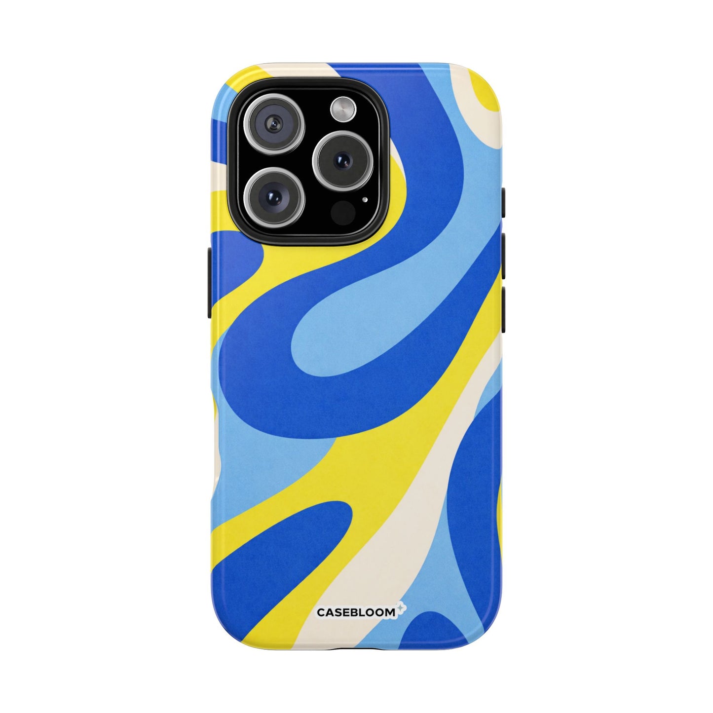 Cobalt Blue Lemon - iPhone Case