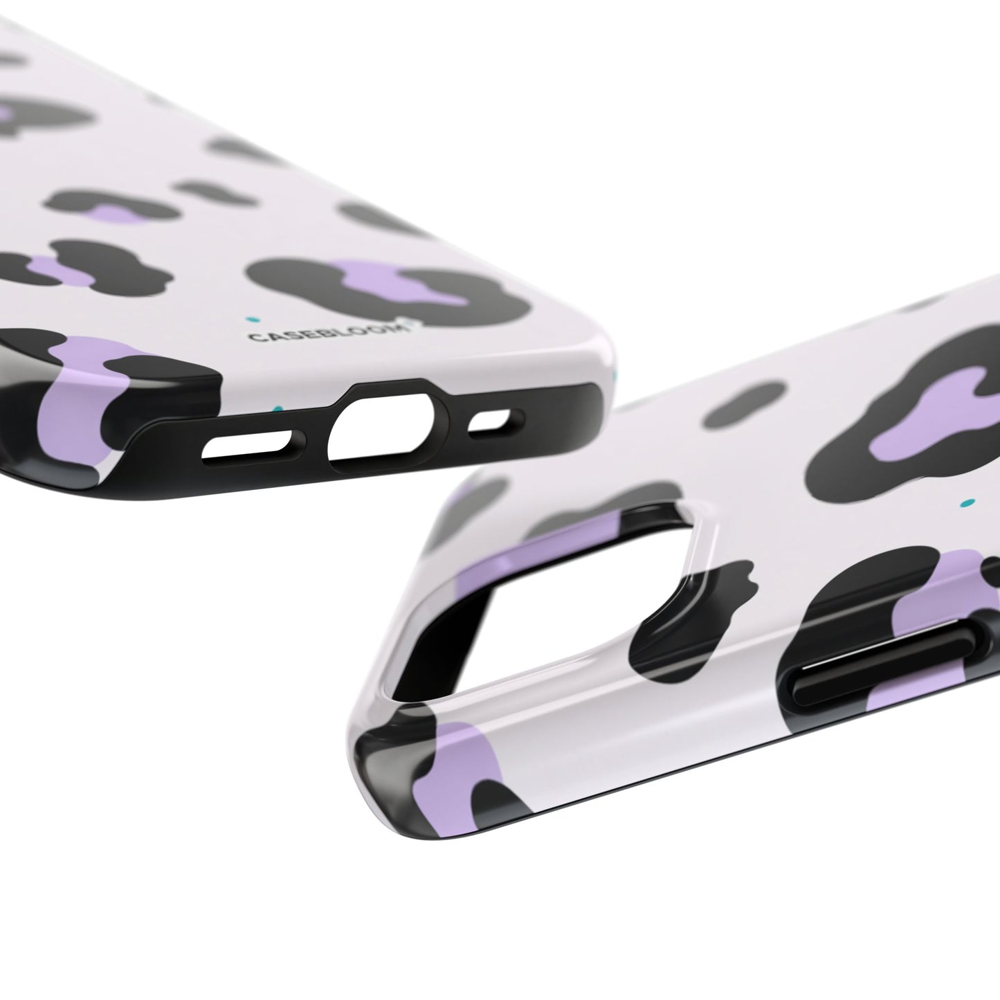 Lilac Leopard - iPhone Case