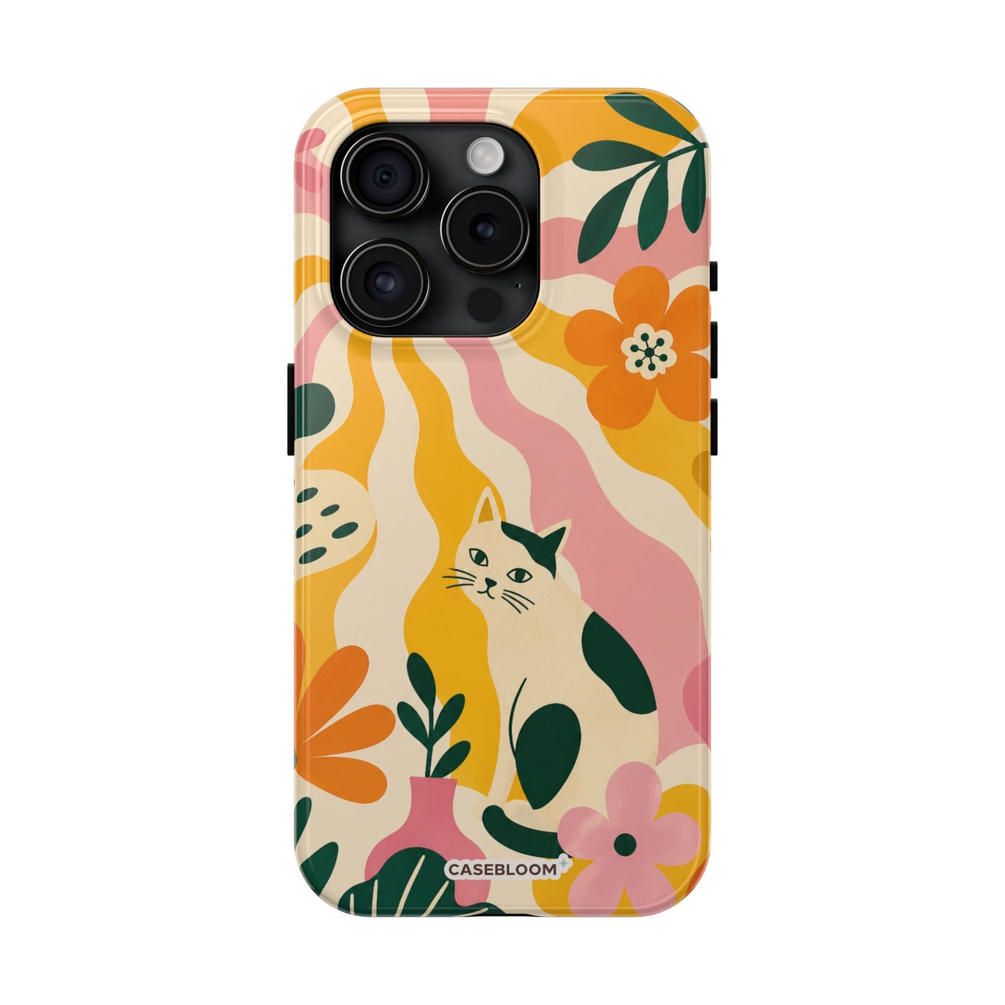 Garden Cat Pop - iPhone Case