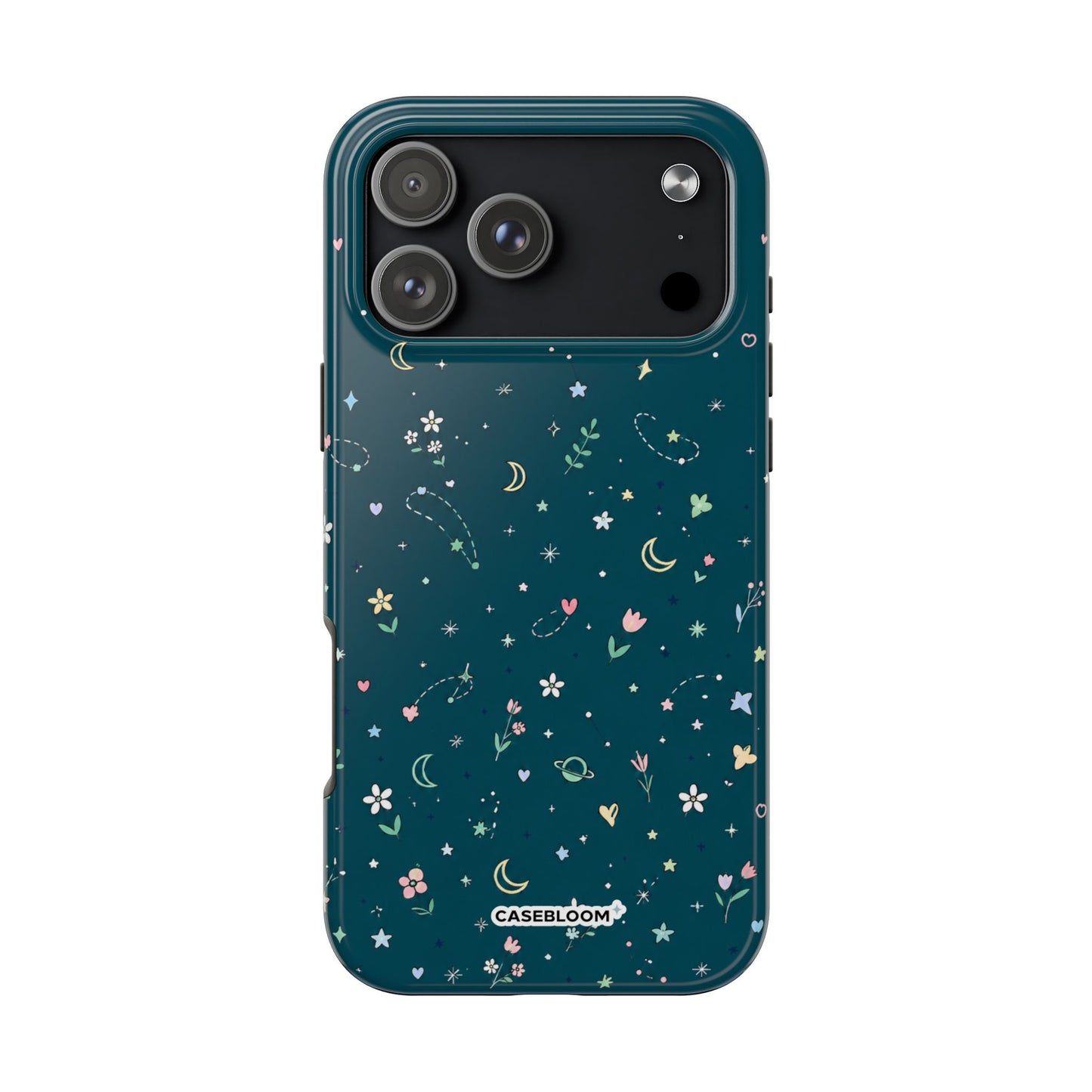 Midnight Flower Wish - iPhone Case