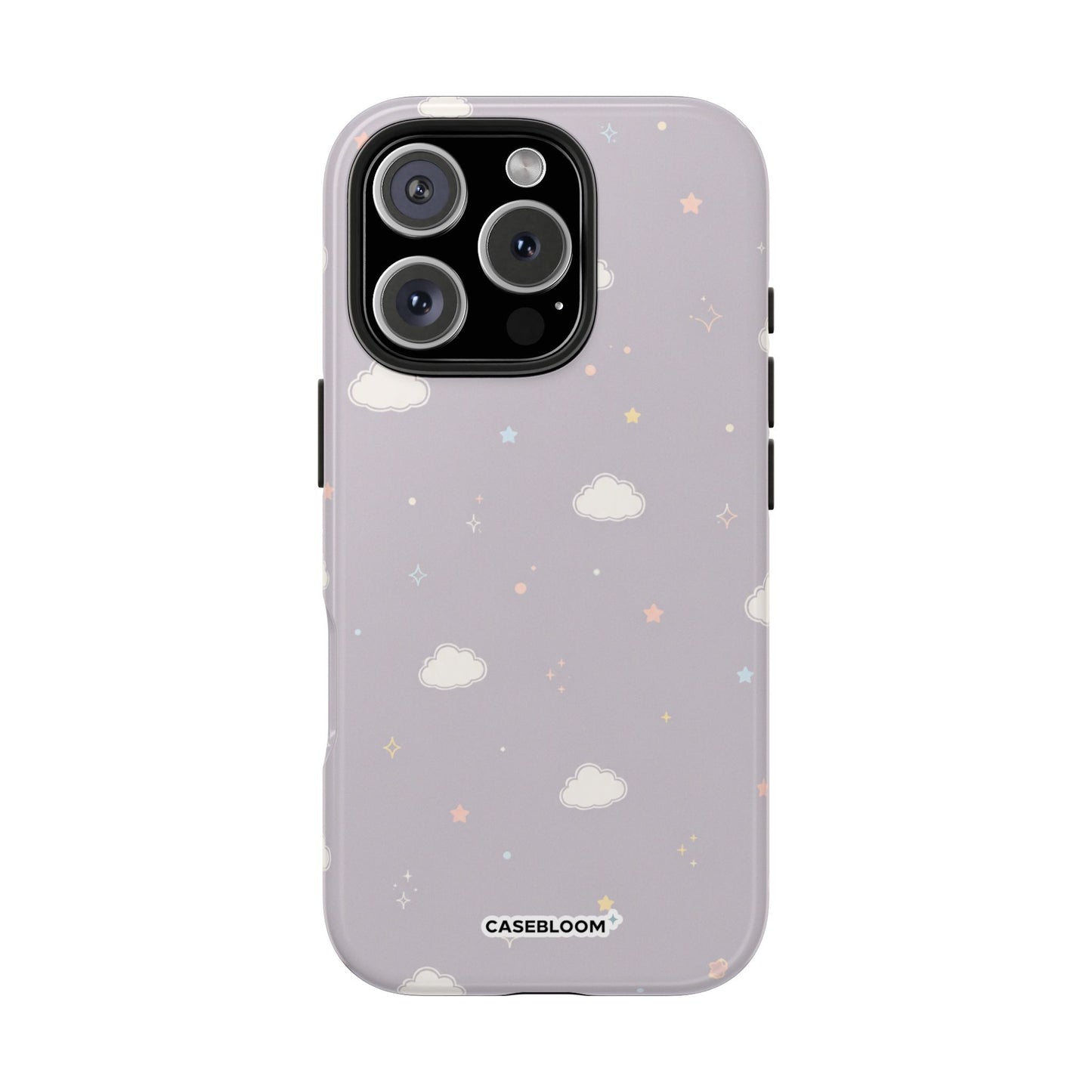 Cloudy Pastel Lilac - iPhone Case