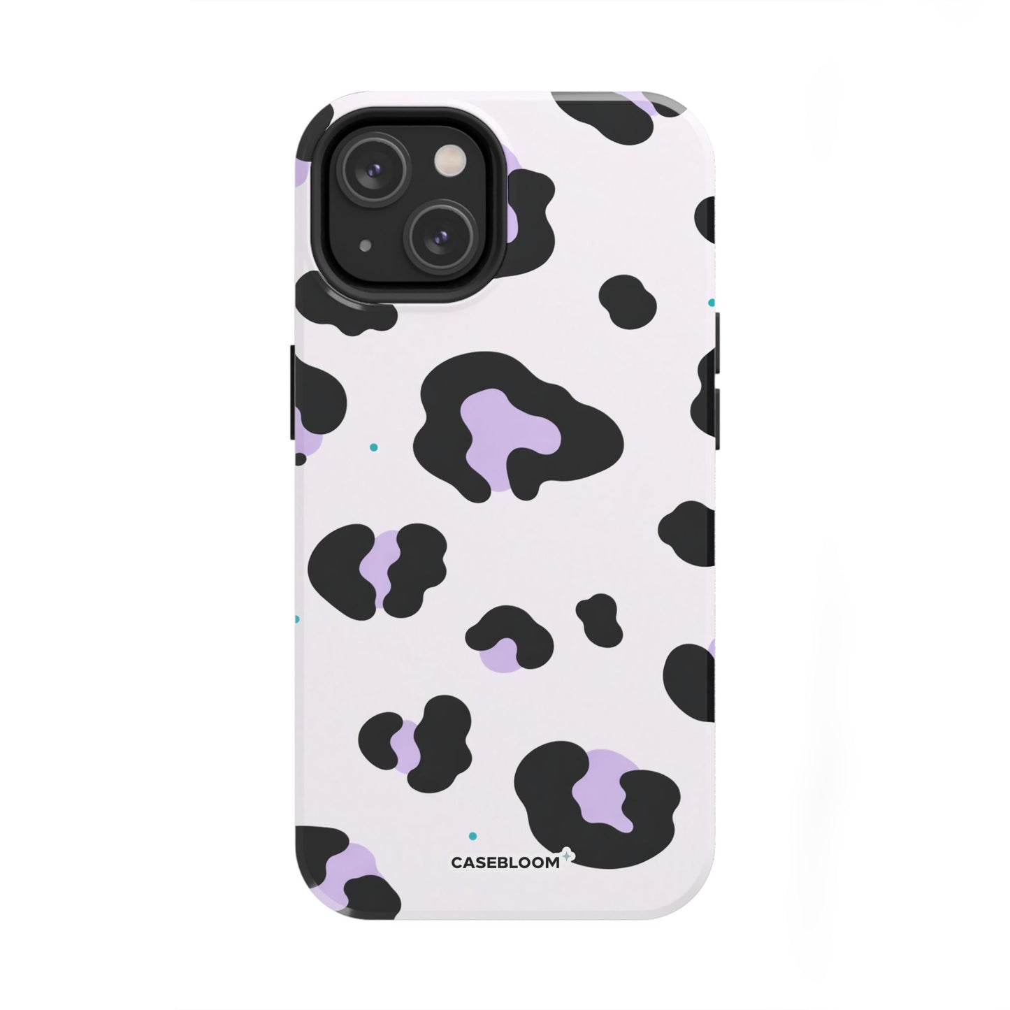 Lilac Leopard - iPhone Case