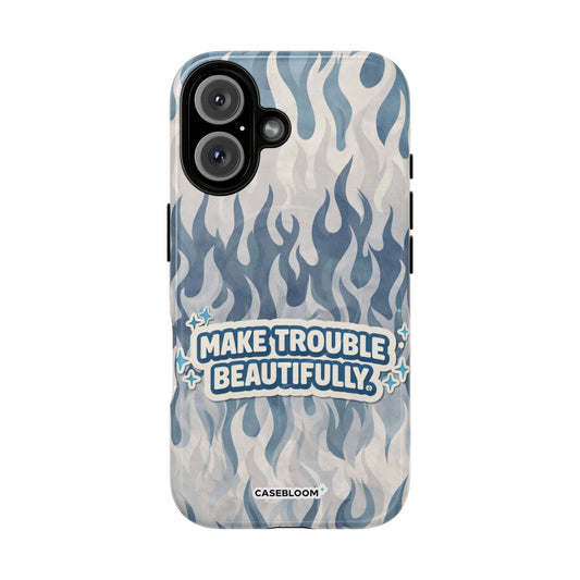 Blue Blaze - iPhone Case