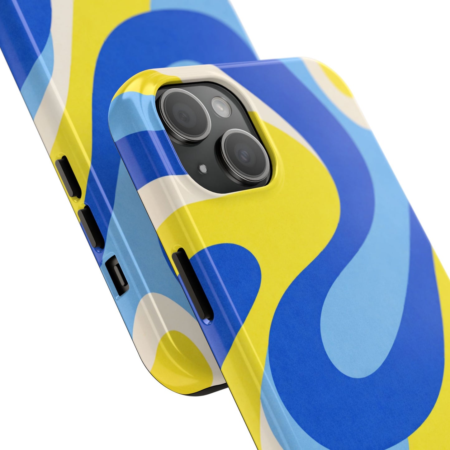 Cobalt Blue Lemon - iPhone Case