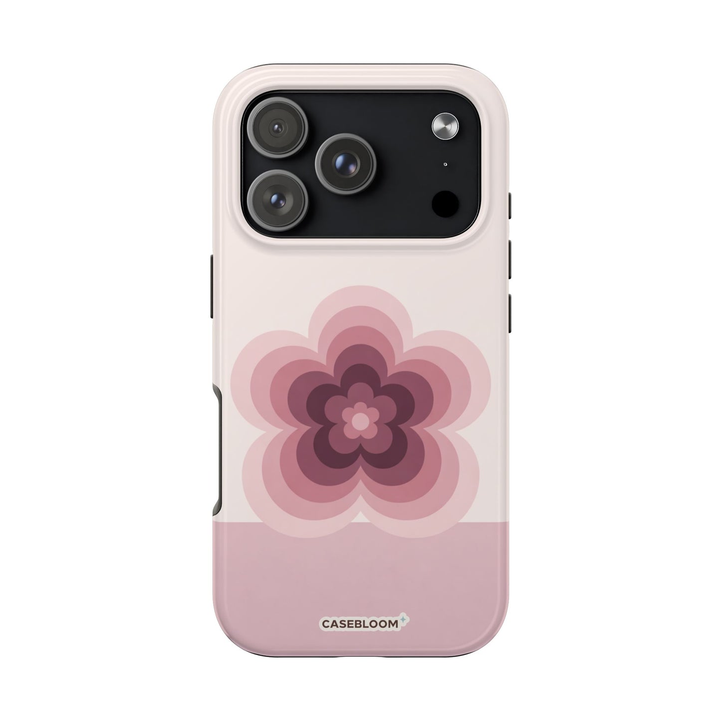 Rose Bloom Retro - iPhone Case