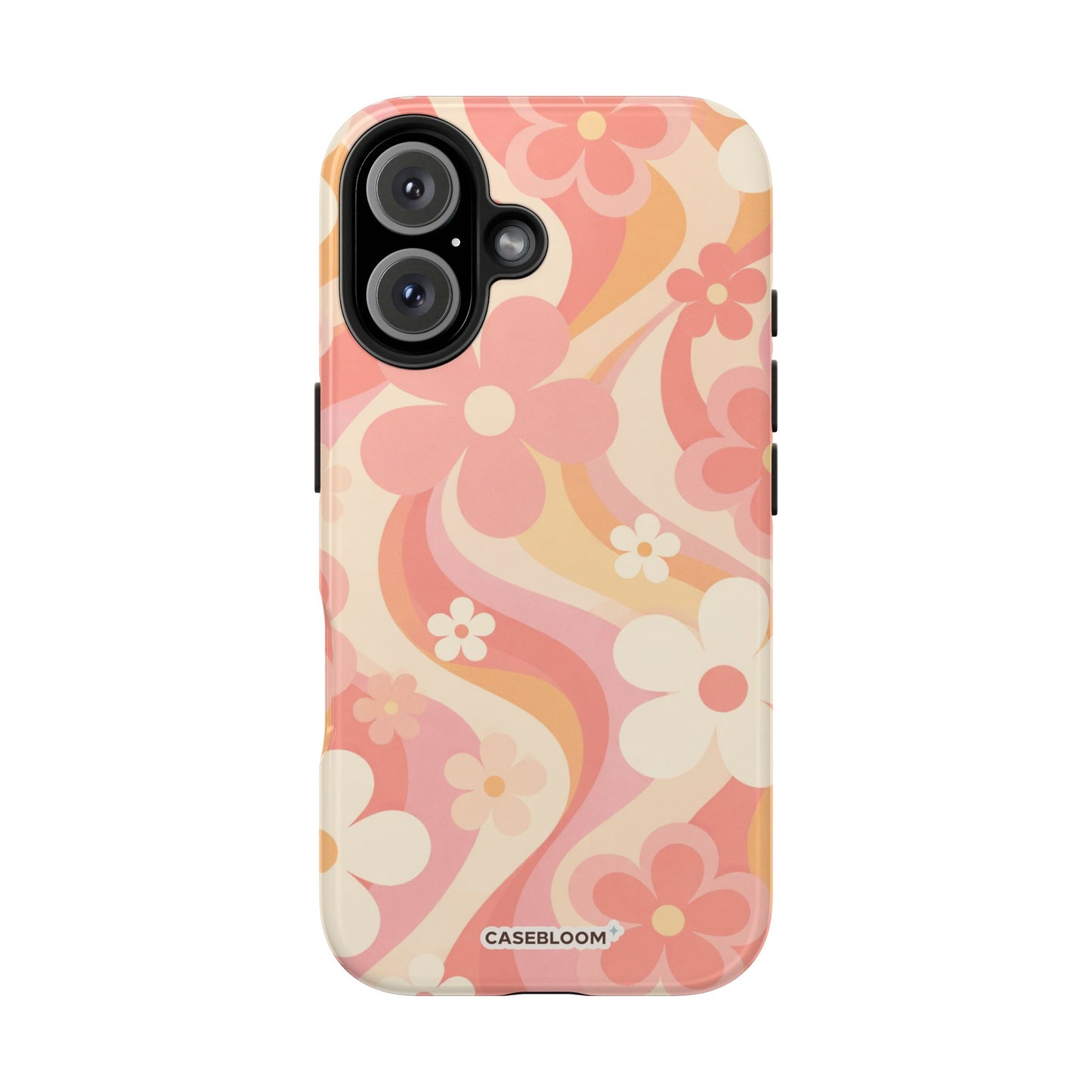 Peachy Bloom - iPhone Case
