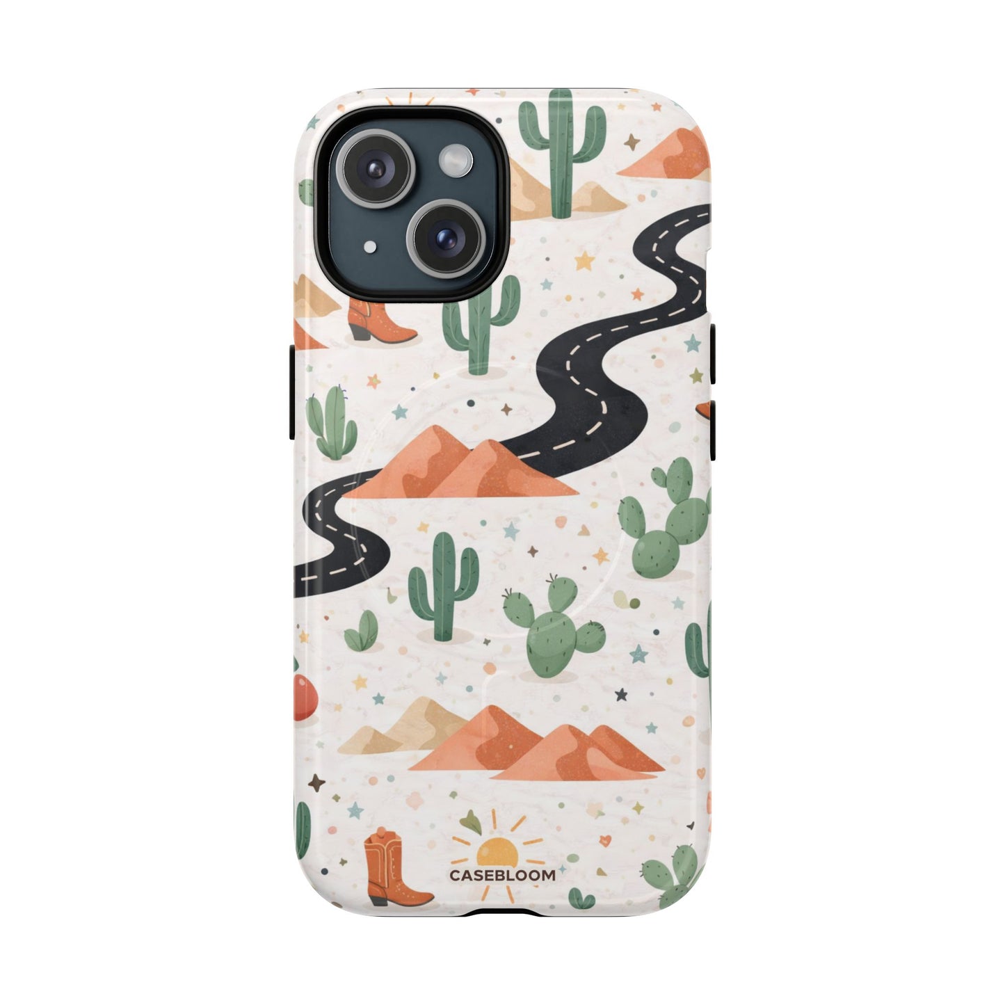 Desert Drift Road - iPhone Case