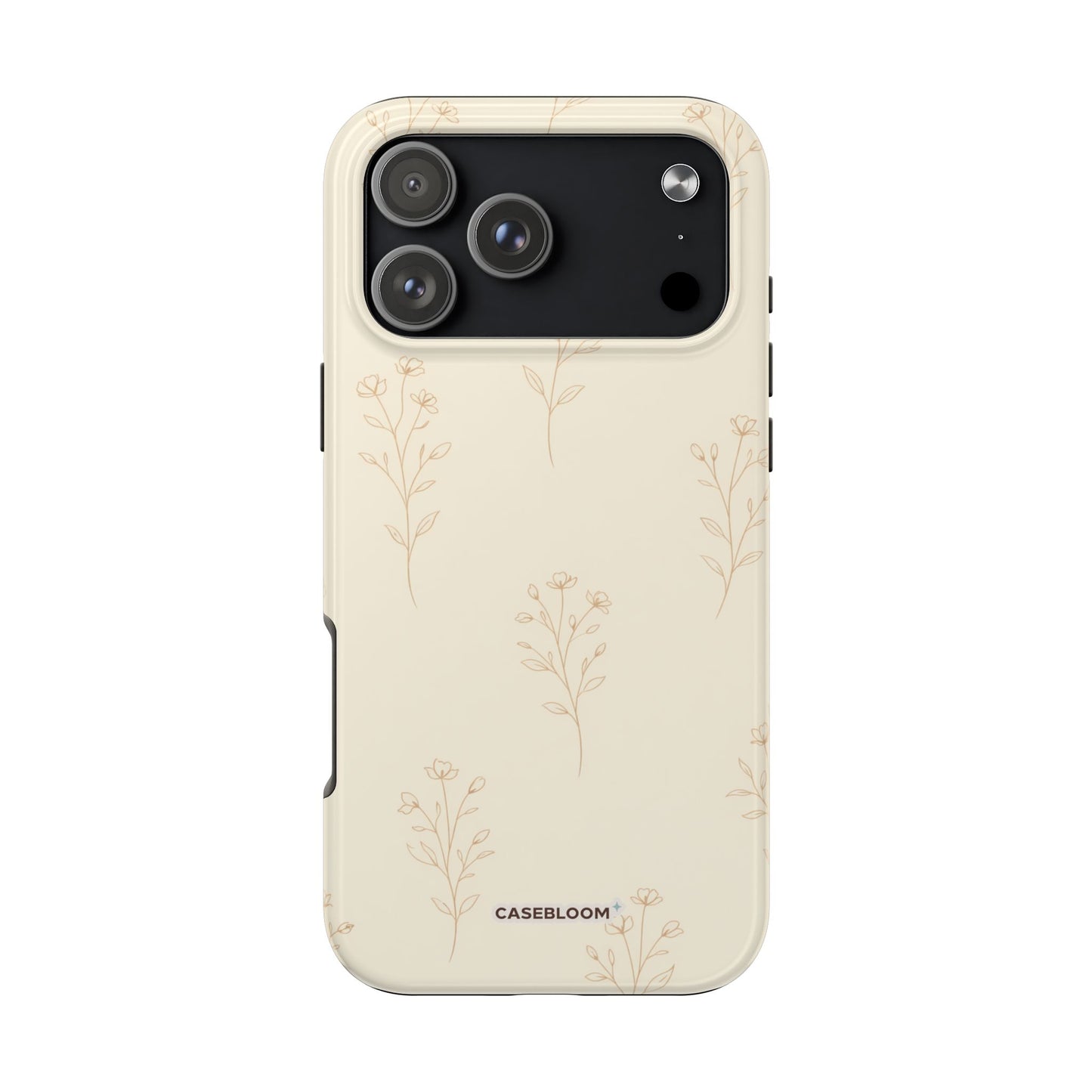 Vanilla Wildflower - iPhone Case