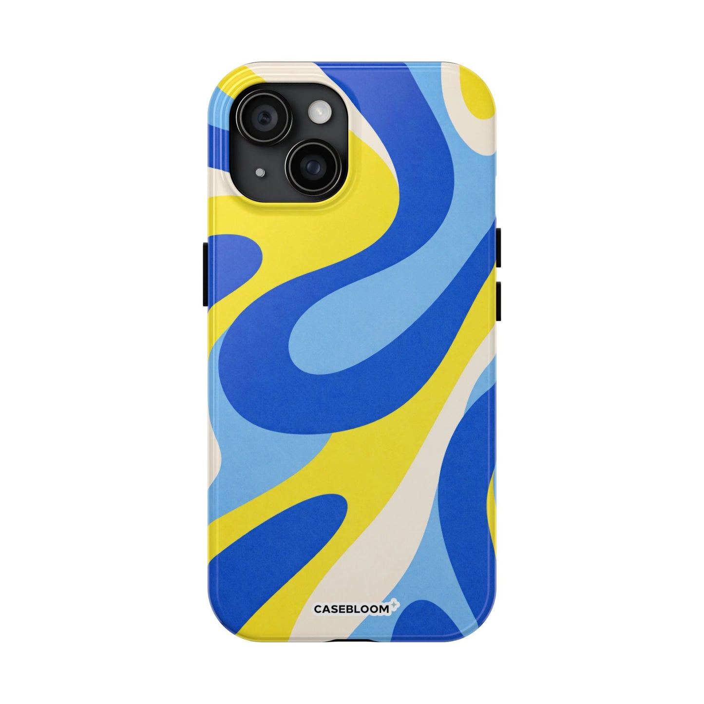 Cobalt Blue Lemon - iPhone Case