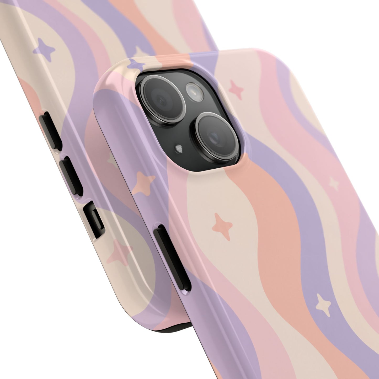 Pastel Stars Flow - iPhone Case