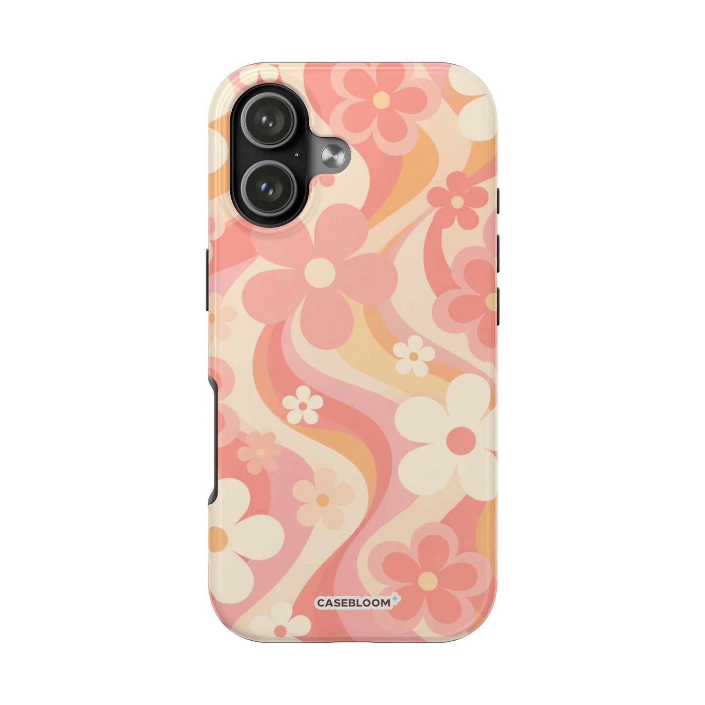 Peachy Bloom - iPhone Case