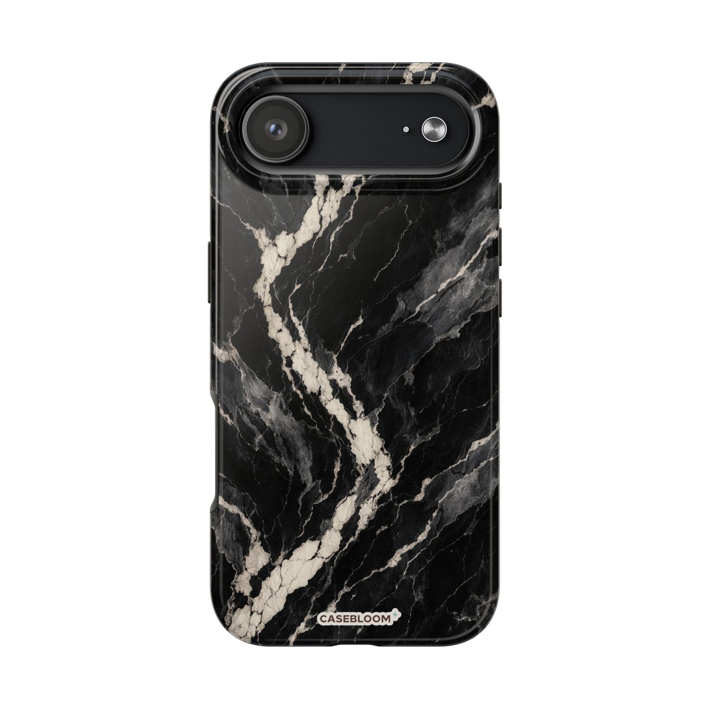 Black Marble Switch - iPhone Case