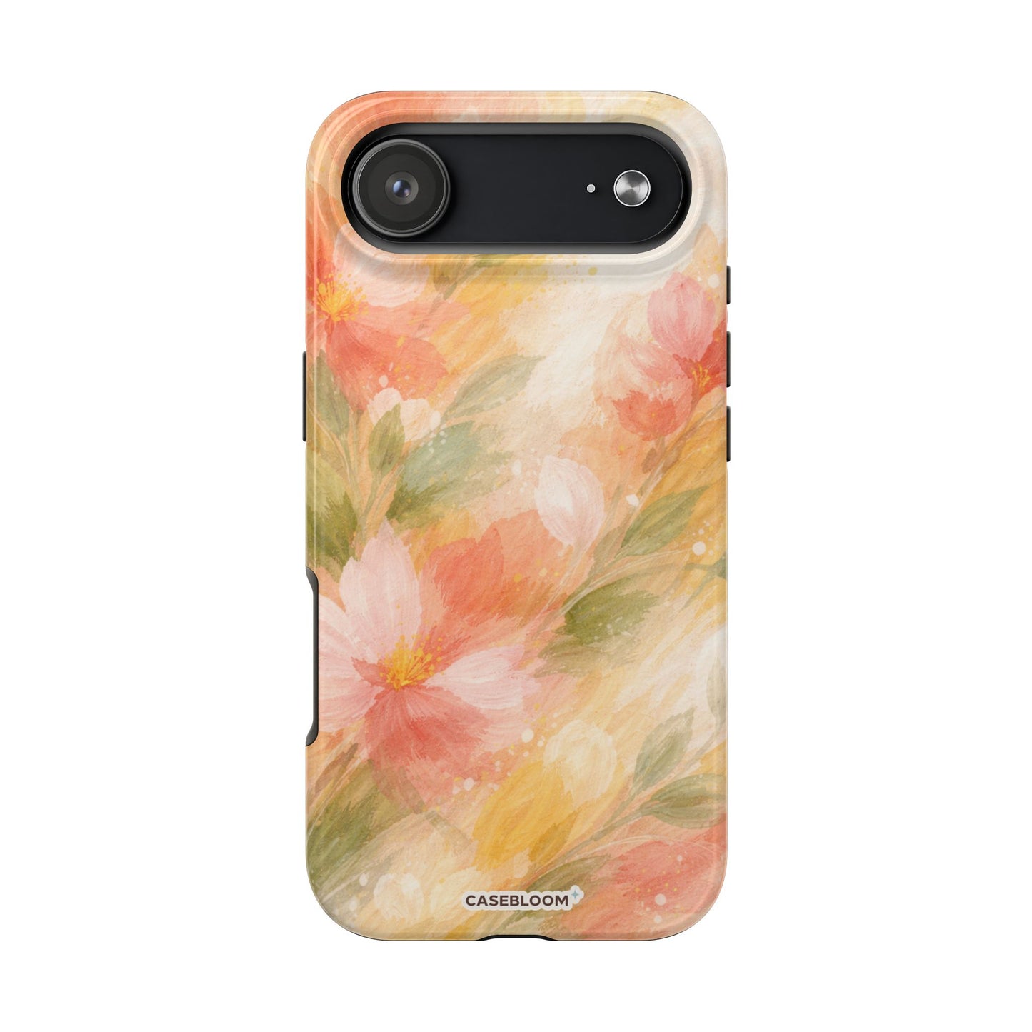 Peach Meadow Brushstroke - iPhone Case