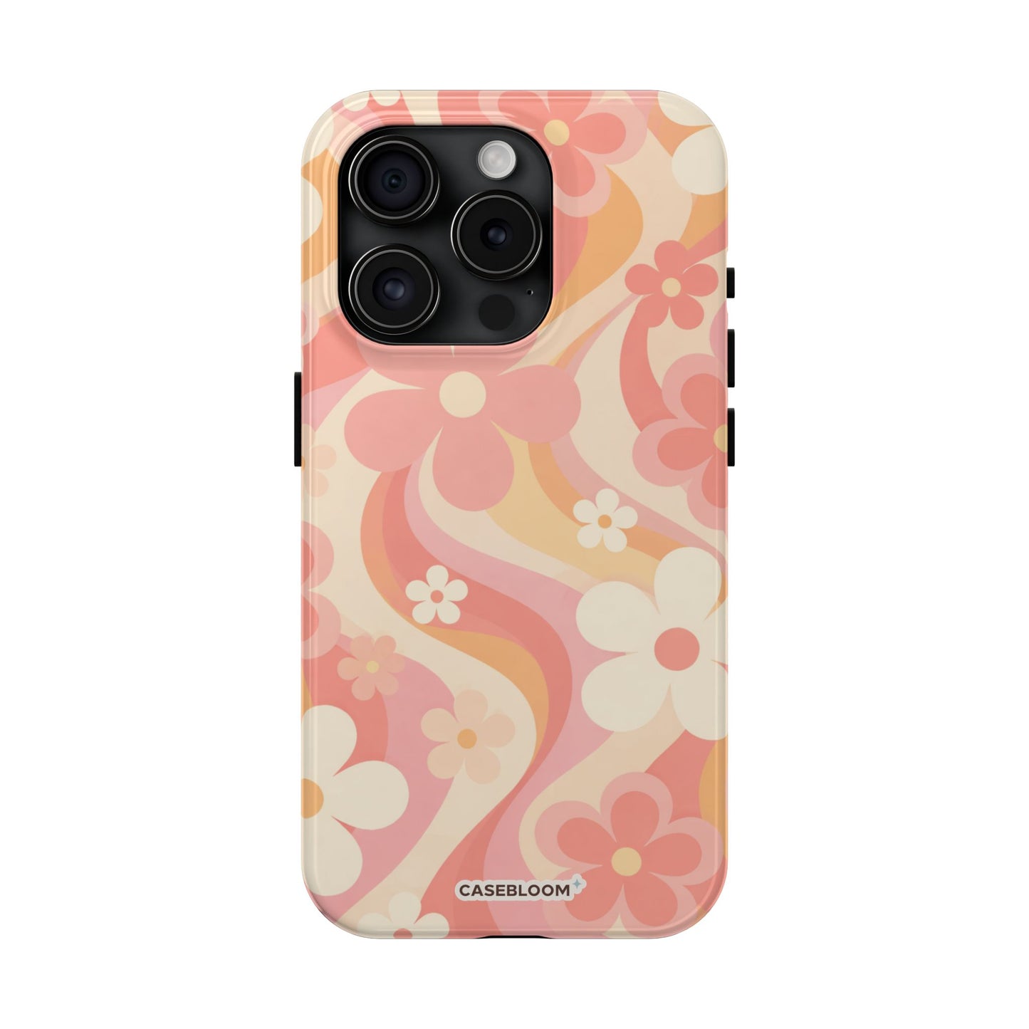 Peachy Bloom - iPhone Case
