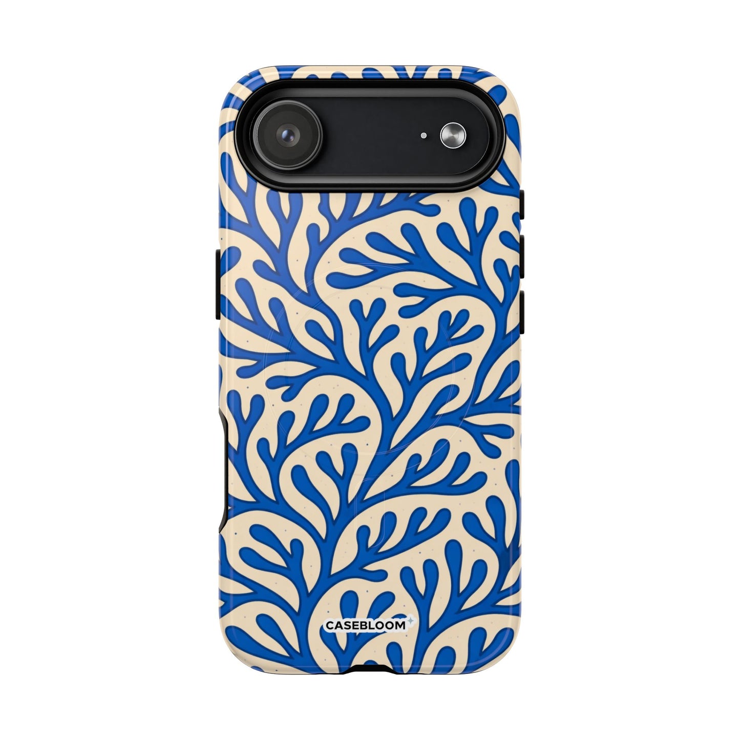 Blue Coral Coastal - iPhone Case