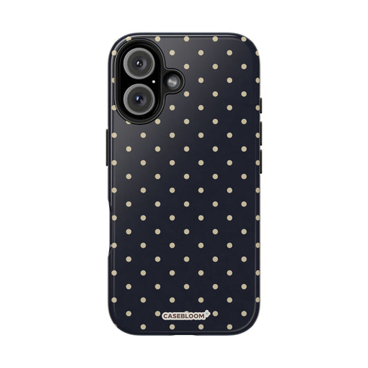 Midnight Blue Mini Dot - iPhone Case