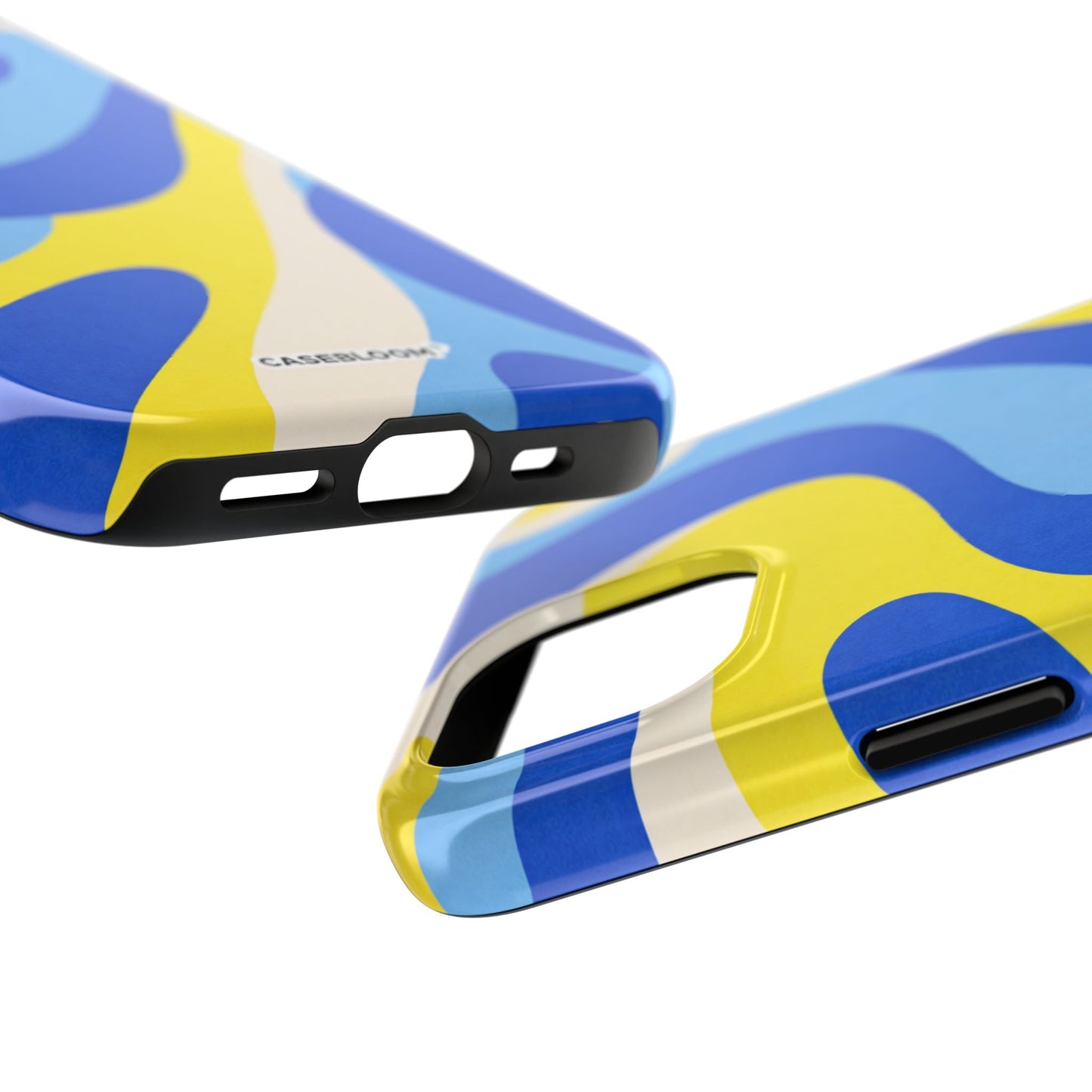 Cobalt Blue Lemon - iPhone Case