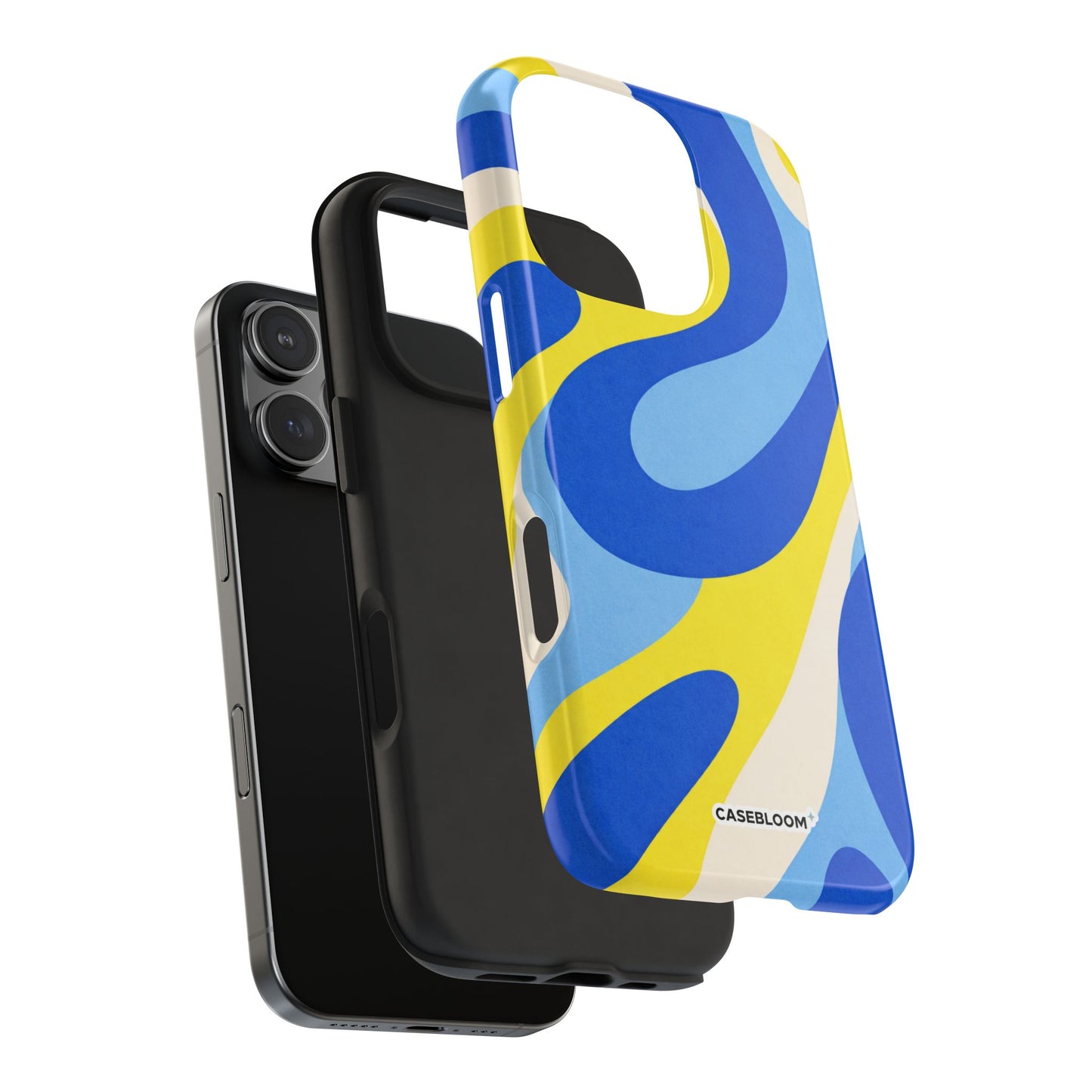 Cobalt Blue Lemon - iPhone Case