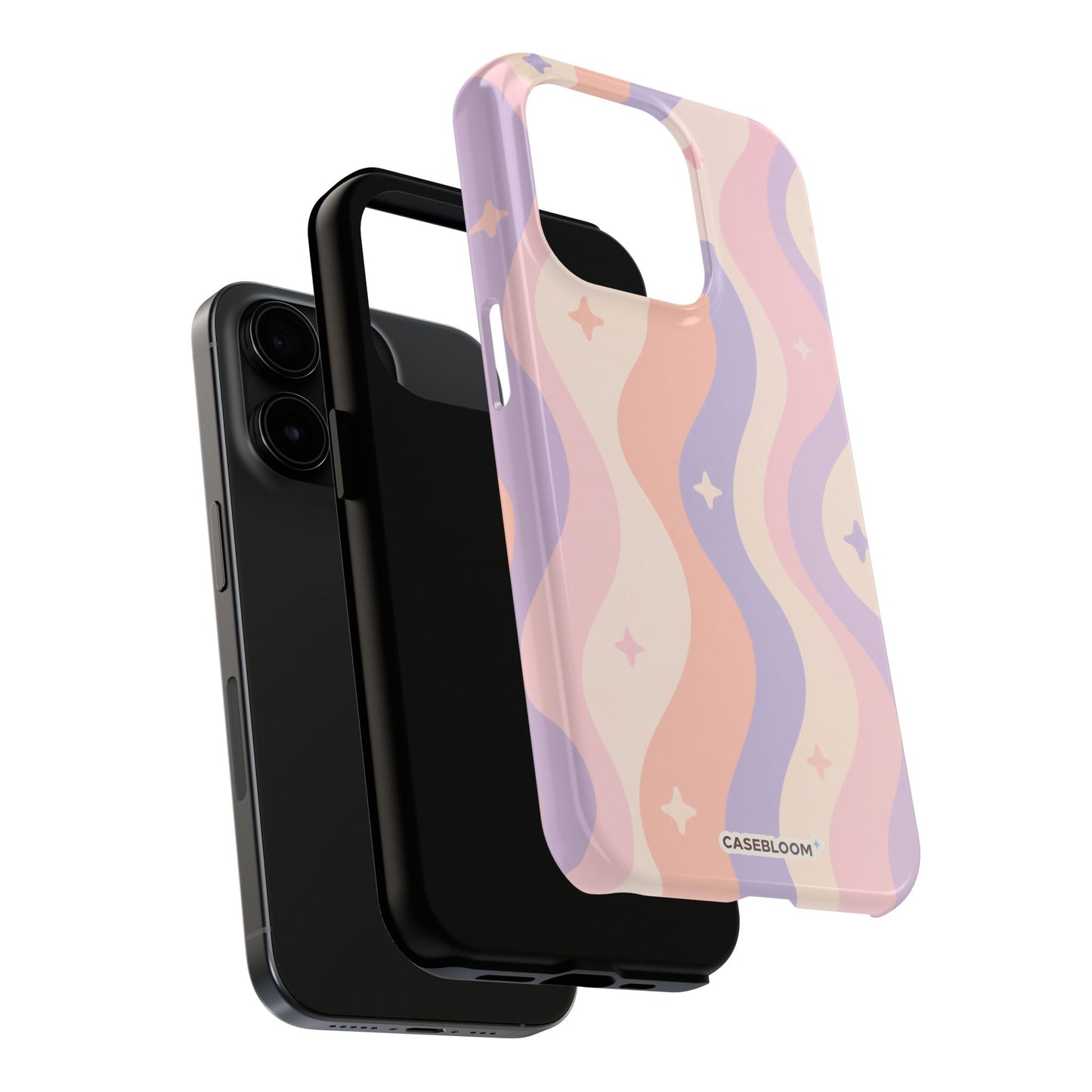 Pastel Stars Flow - iPhone Case