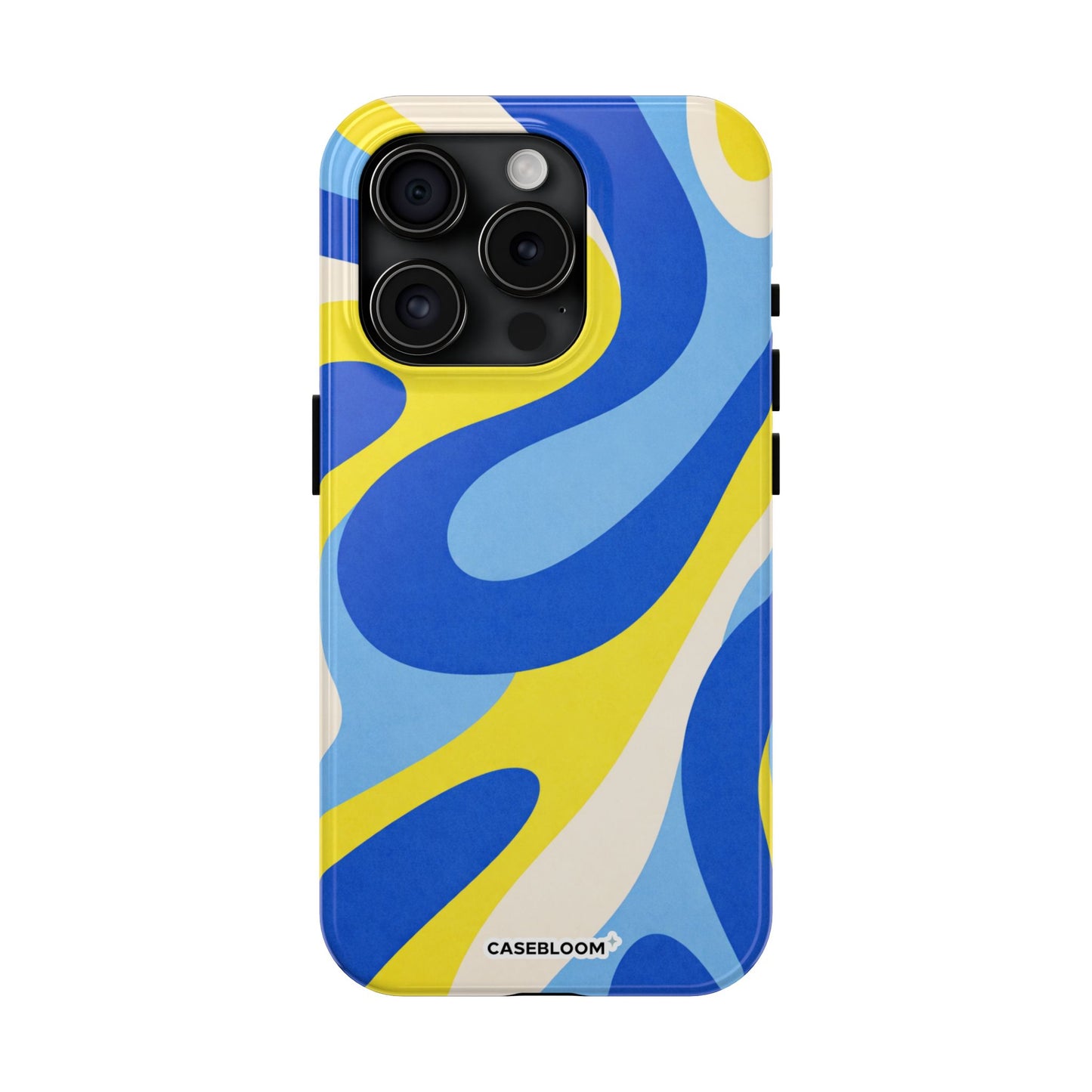 Cobalt Blue Lemon - iPhone Case