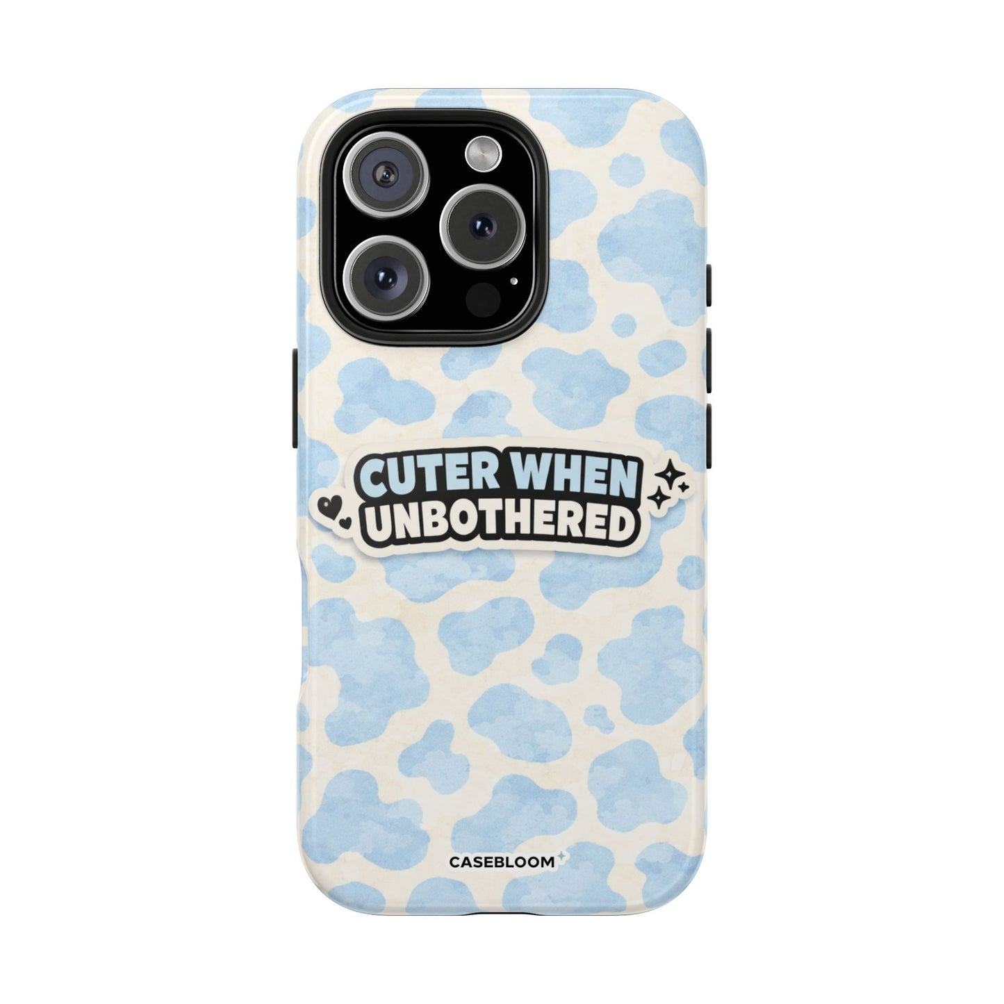 Unbothered Cutie - iPhone Case