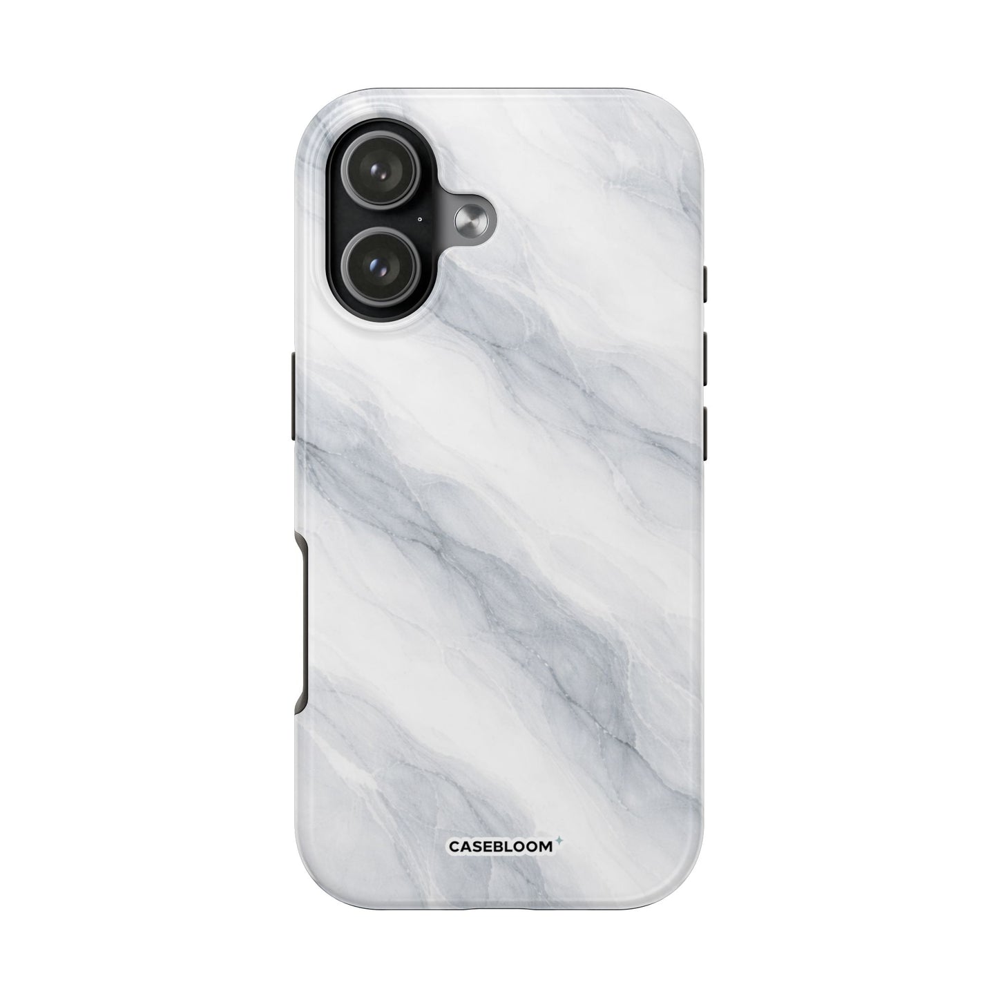 Silver Marble - iPhone Case