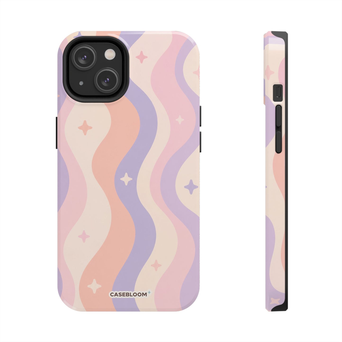 Pastel Stars Flow - iPhone Case